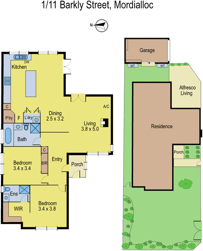 1/11 Barkly Street, Mordialloc VIC 3195 - Floorplan