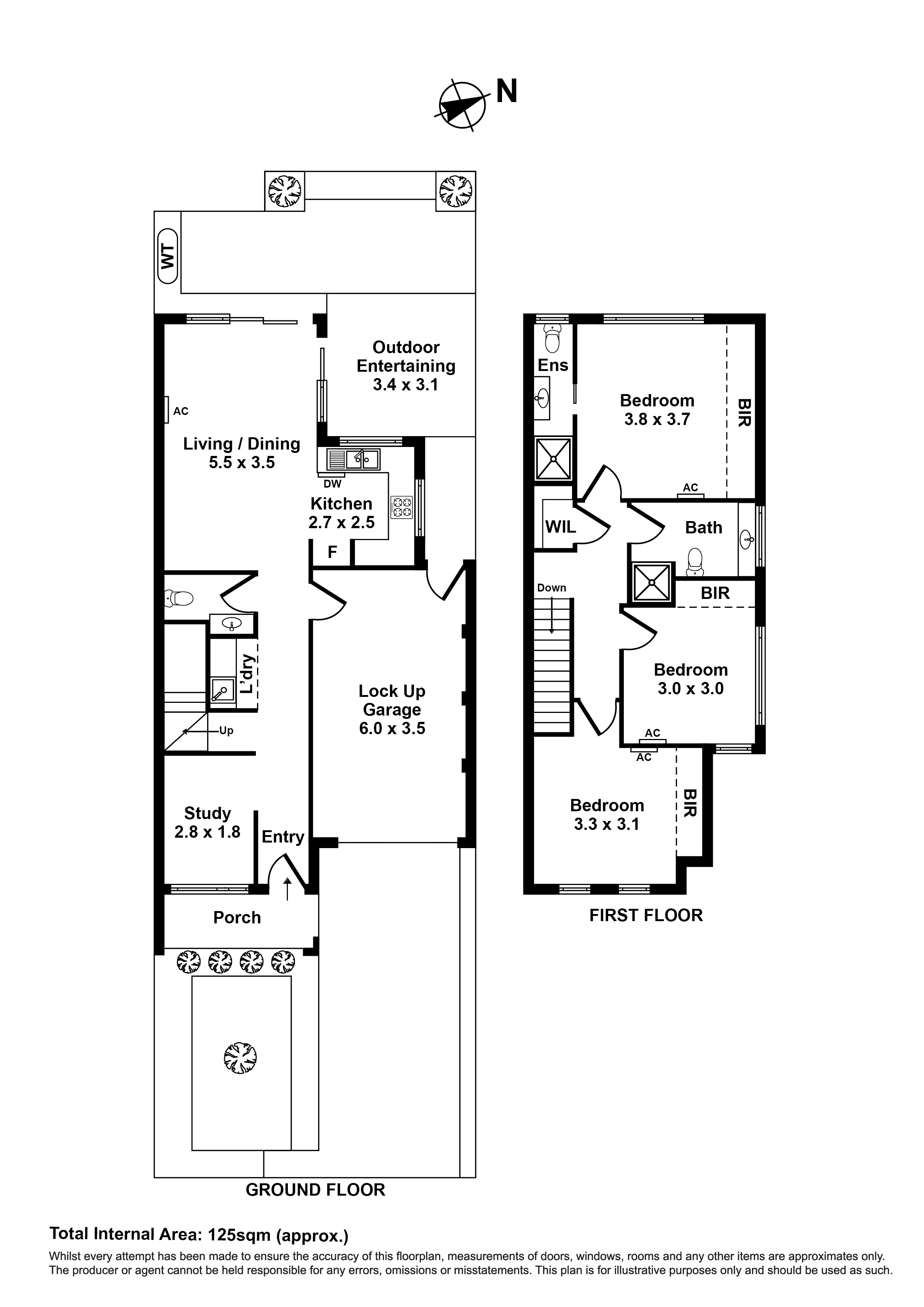 1/11 Delphin Avenue, Altona North VIC 3025 - Floorplan