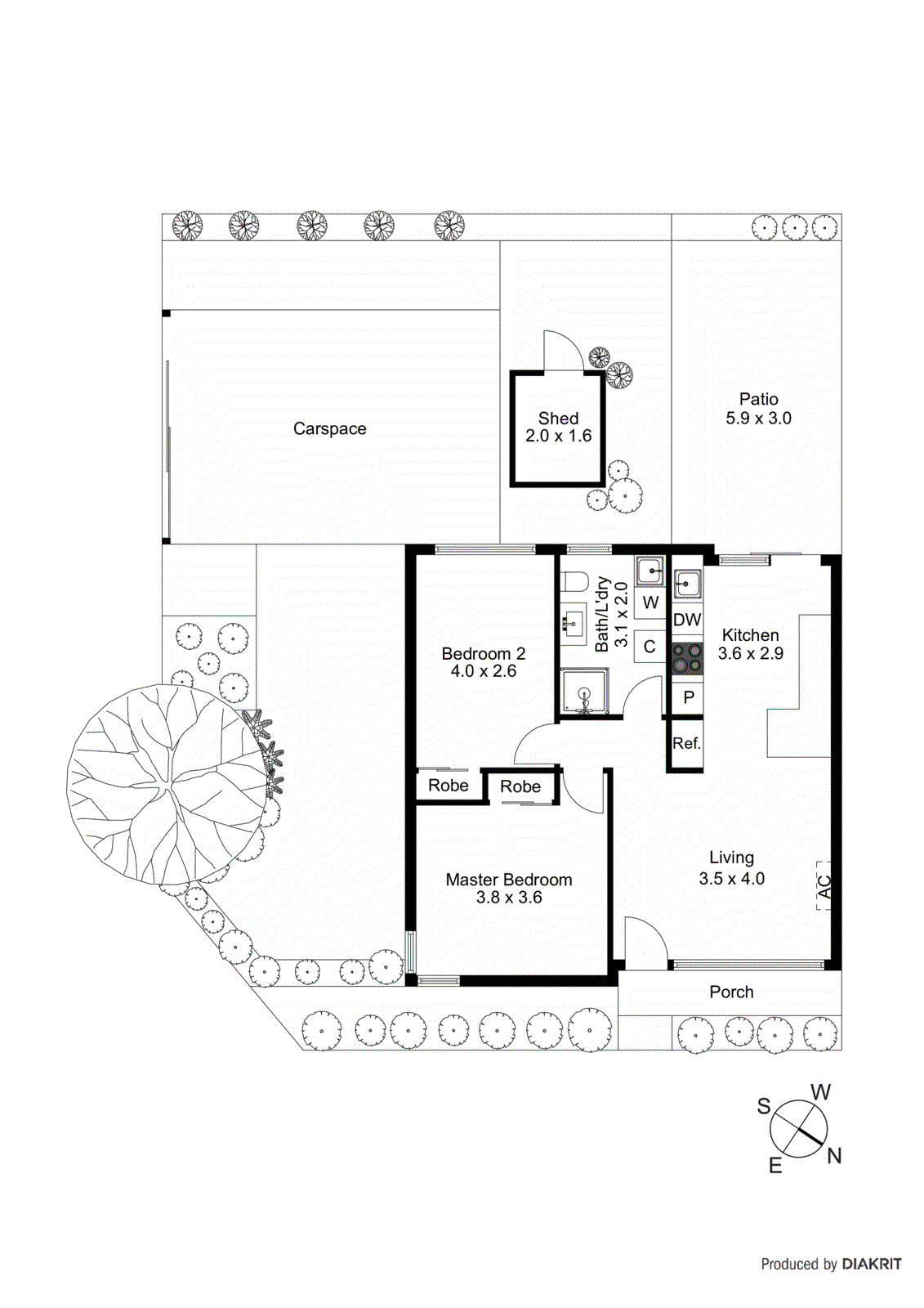 1/11 Embankment Grove, Chelsea VIC 3196 - Floorplan