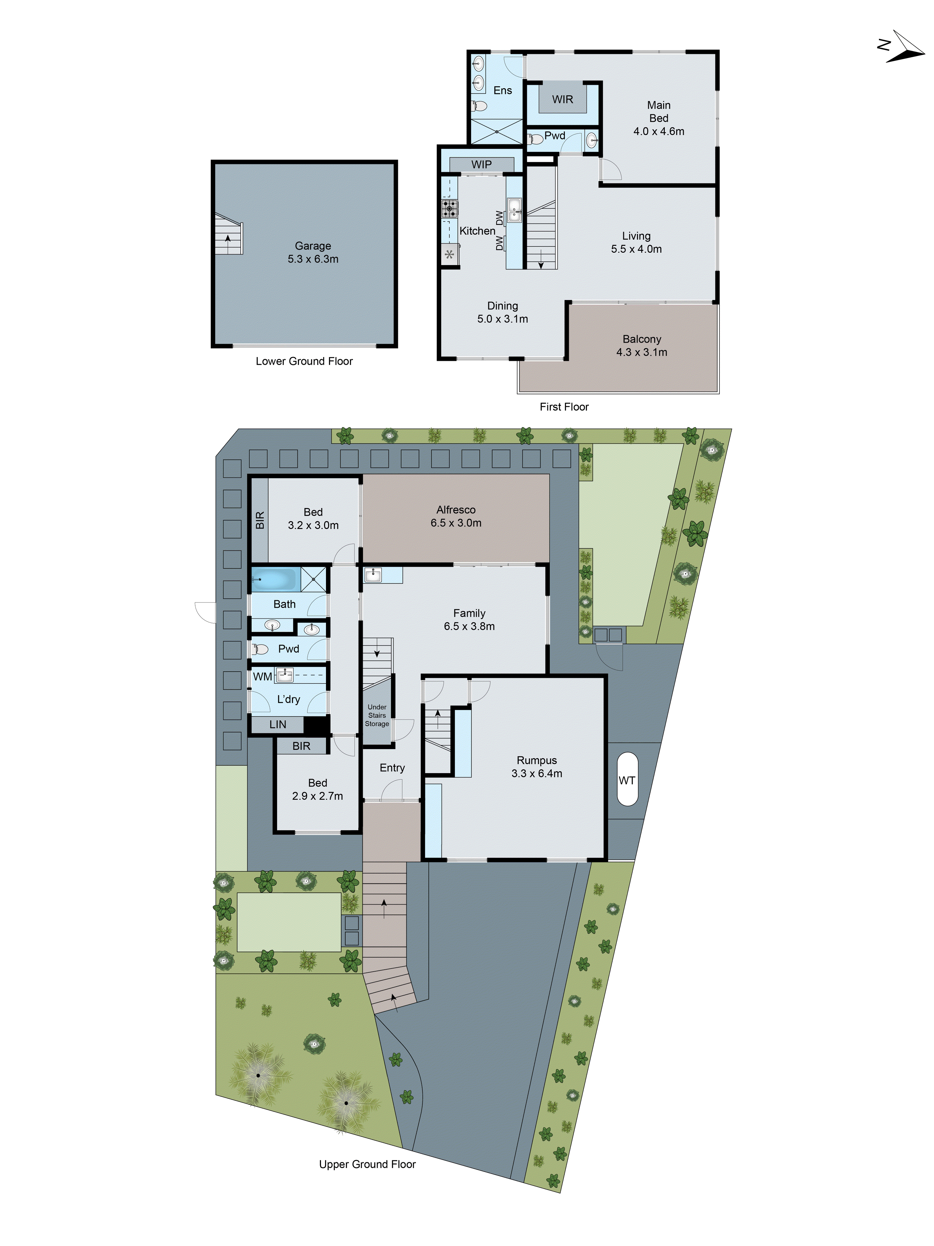 1/11 Jinjella Road, Highton VIC 3216 - Floorplan