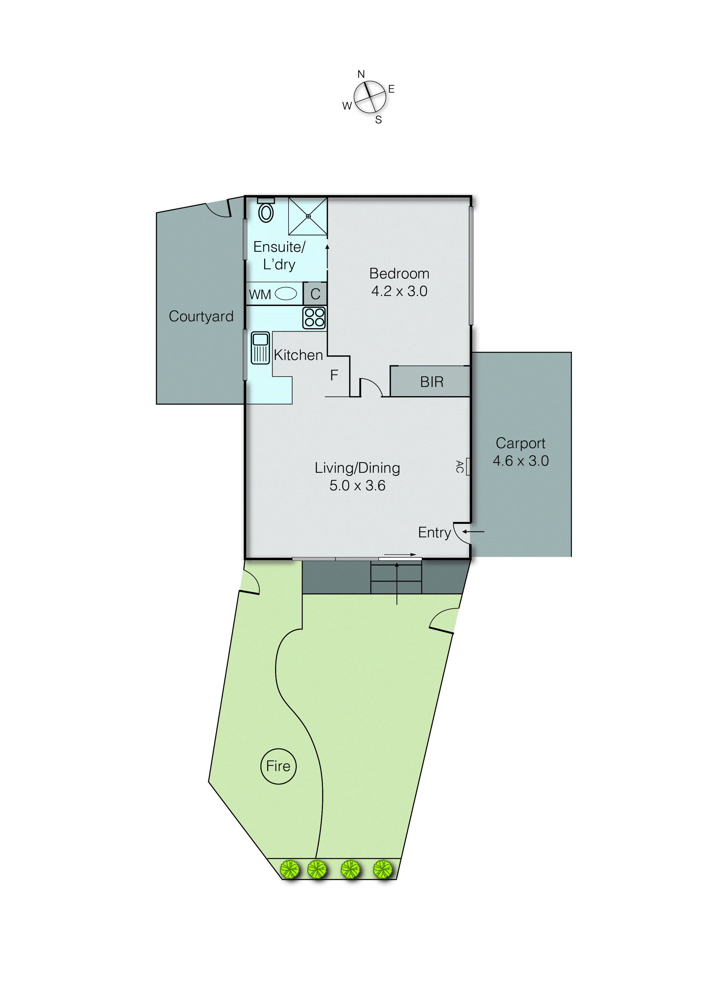 1/11 Kelso Street, Mentone VIC 3194 - Floorplan