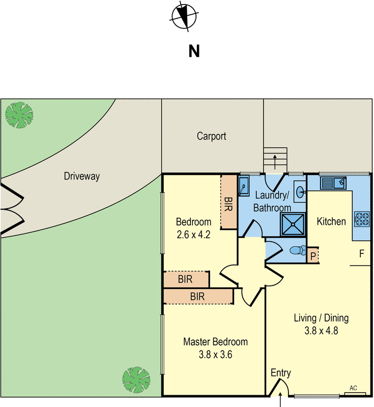 1/11 Levanto Street, Mentone VIC 3194 - Floorplan