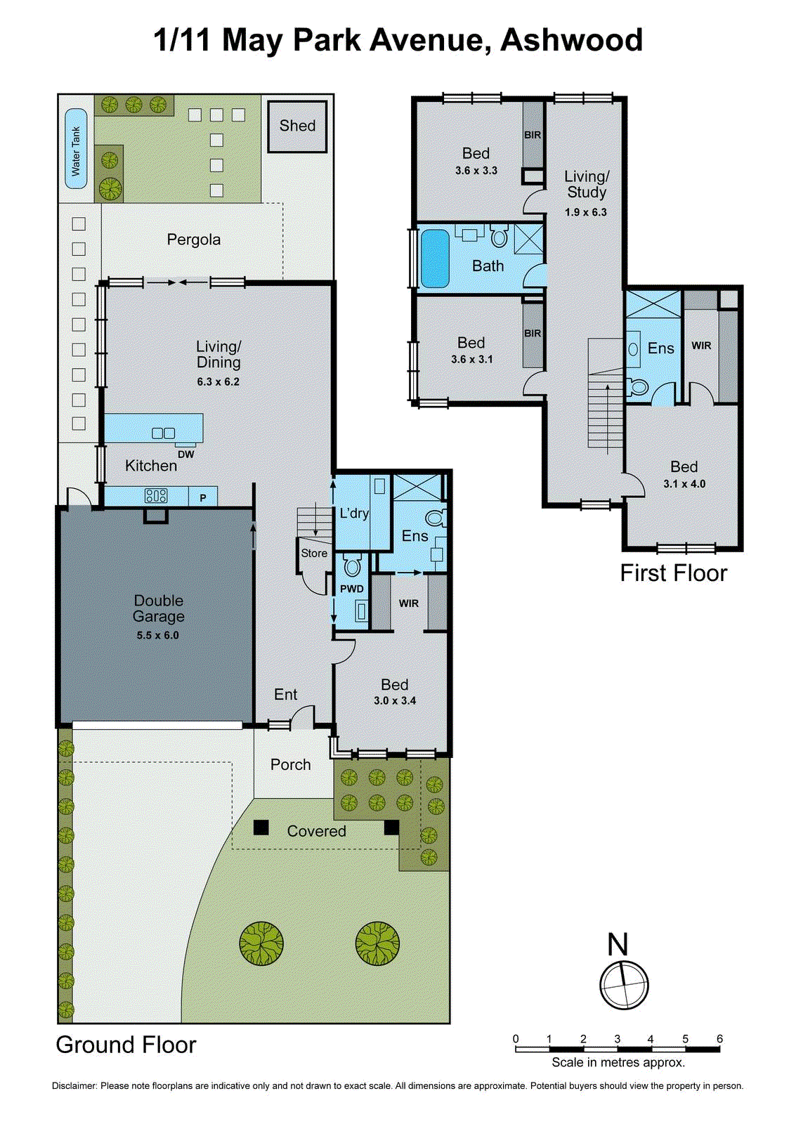 1/11 May Park Avenue, Ashwood VIC 3147 - Floorplan