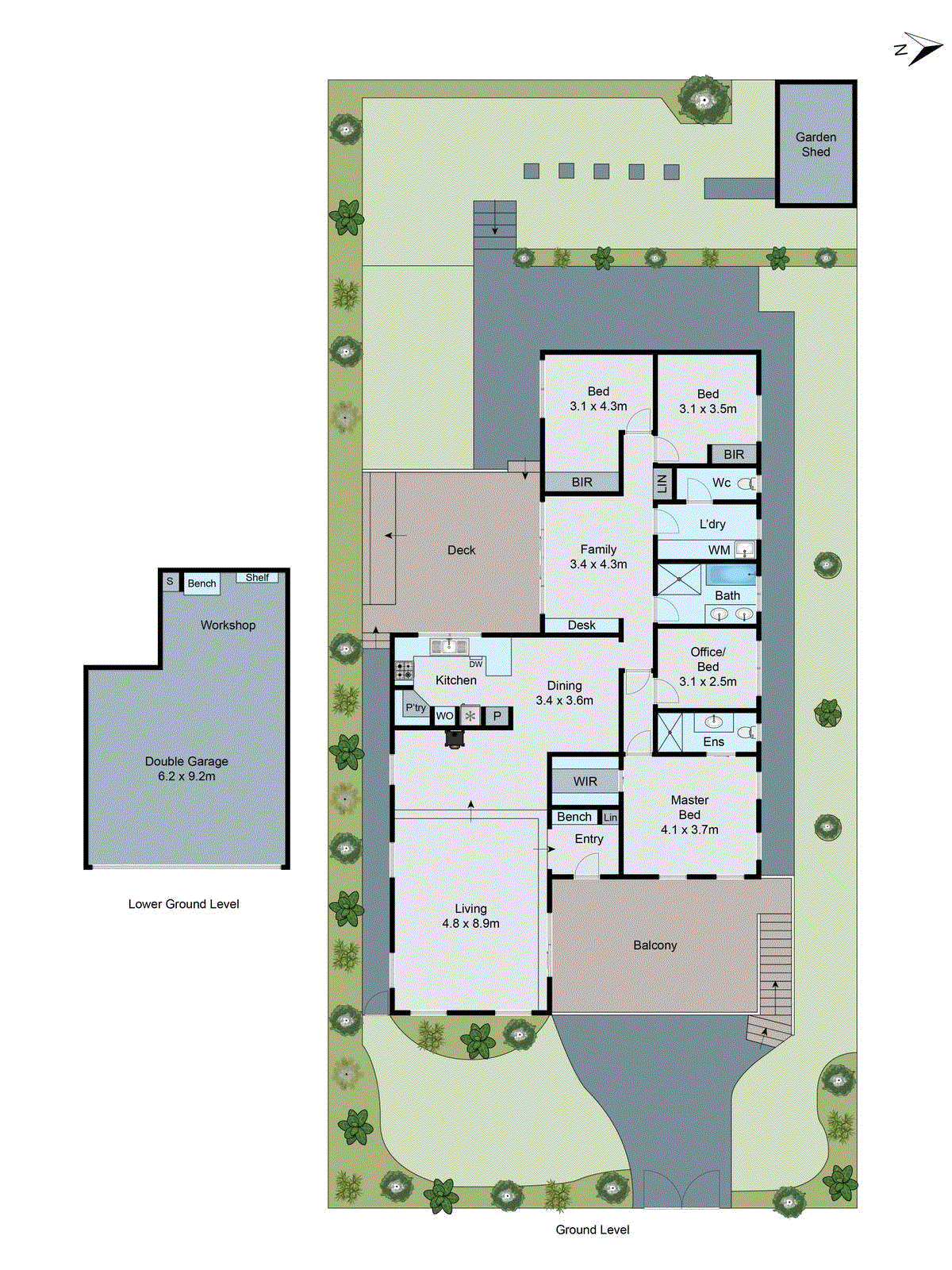 111 North Valley Road, Highton VIC 3216 - Floorplan