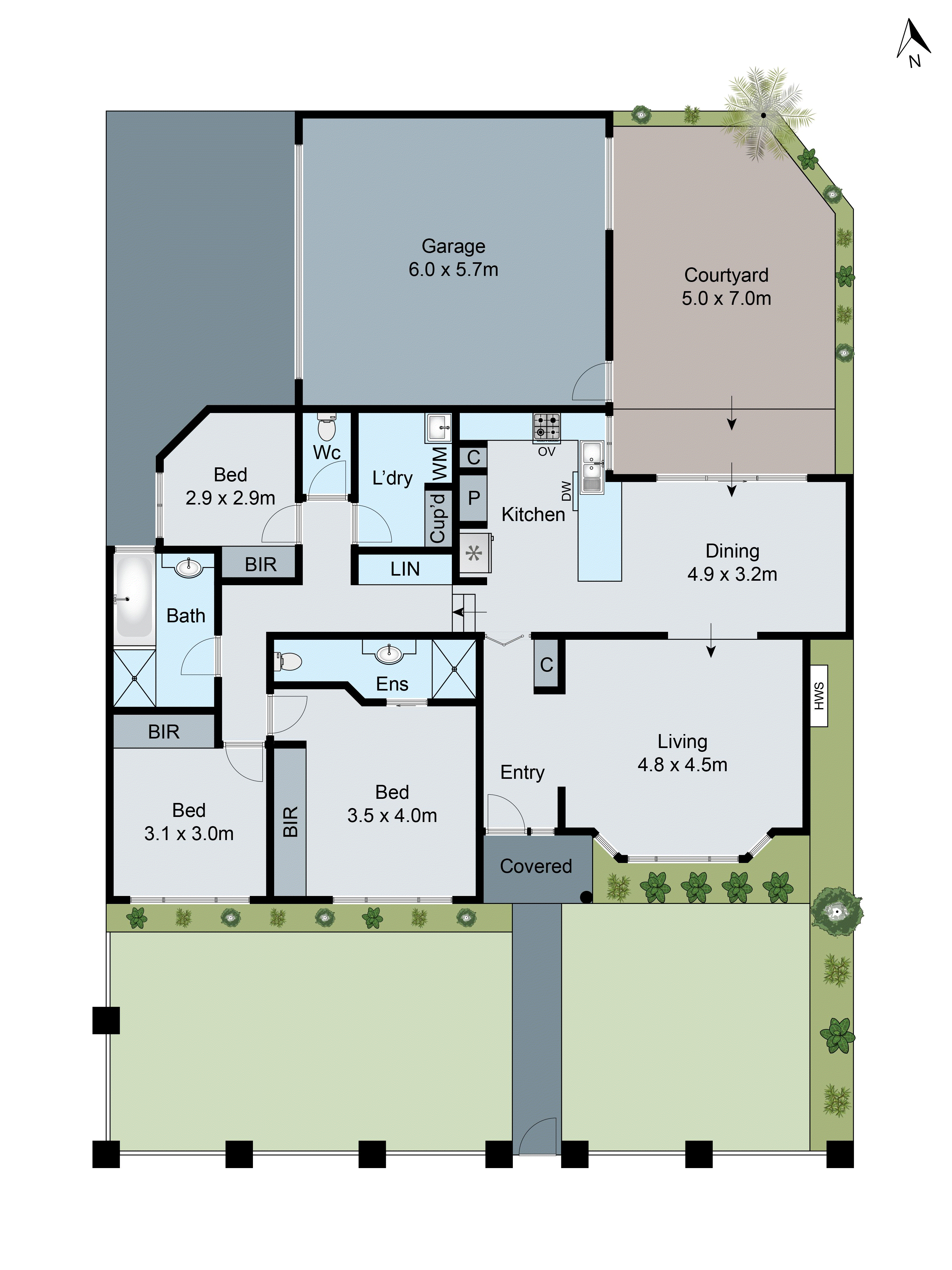 1/11 Savige Avenue, Mount Waverley VIC 3149 - Floorplan