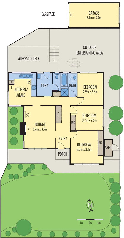 1/11 Therese Avenue, Mount Waverley VIC 3149 - Floorplan