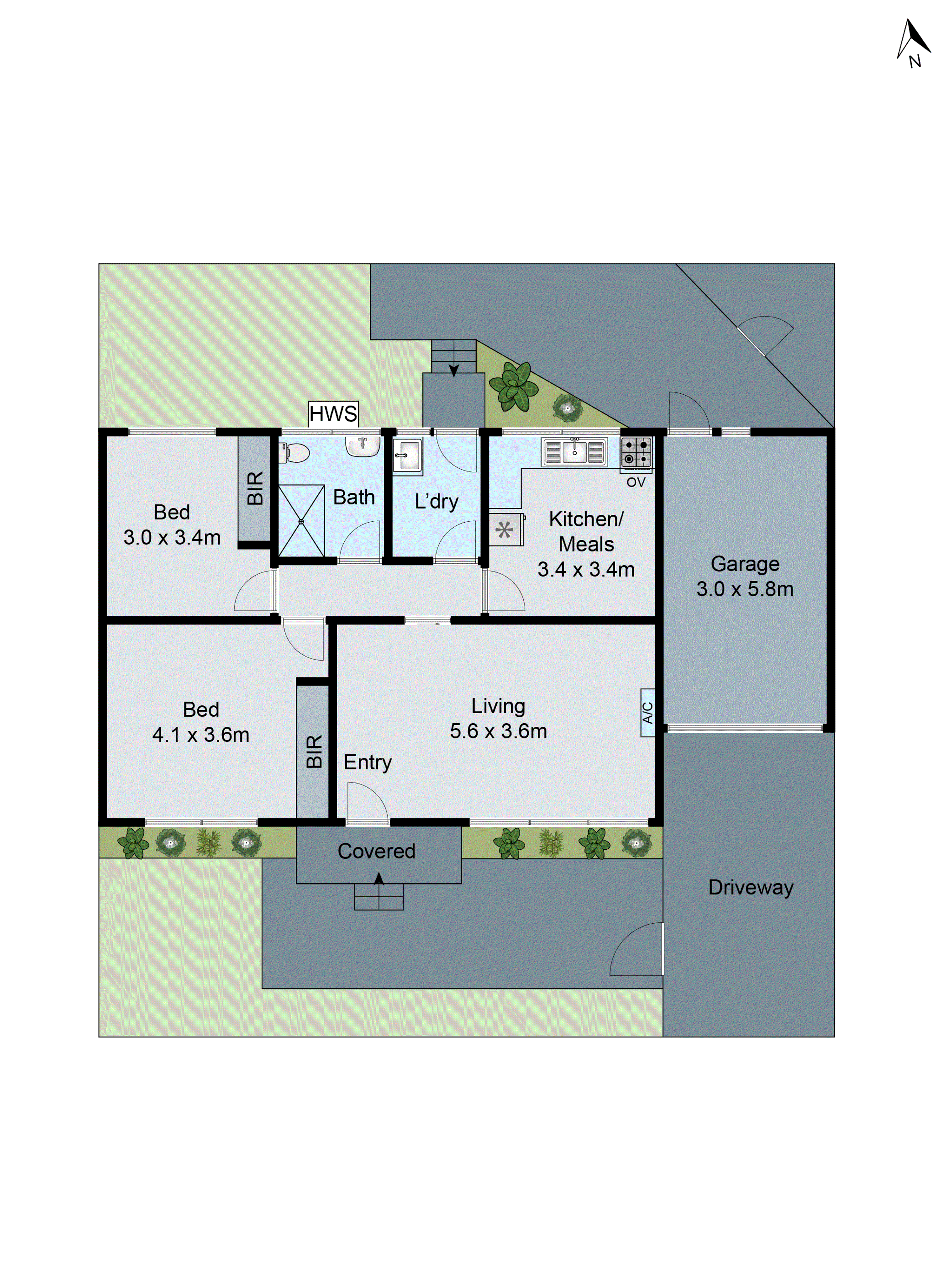1/11 Wallarano Drive, Noble Park VIC 3174 - Floorplan