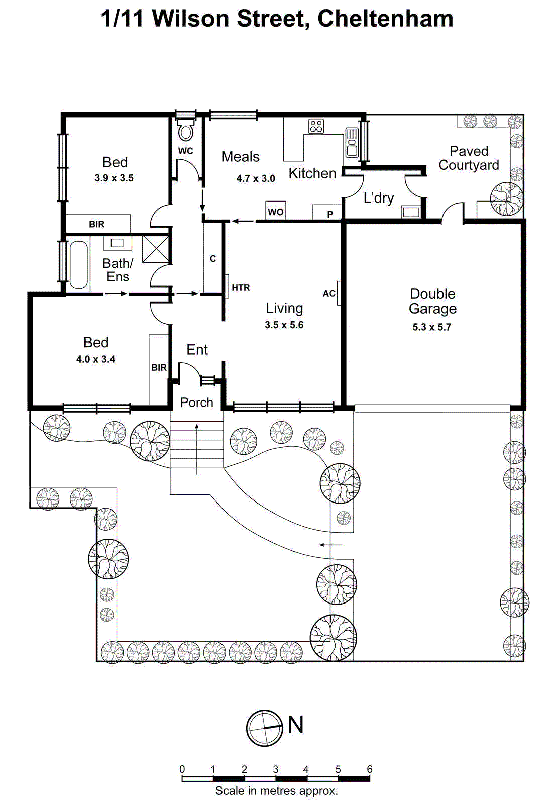 1/11 Wilson Street, Cheltenham VIC 3192 - Floorplan