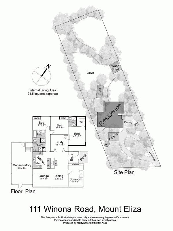 111 Winona Road, MOUNT ELIZA VIC 3930 - Floorplan