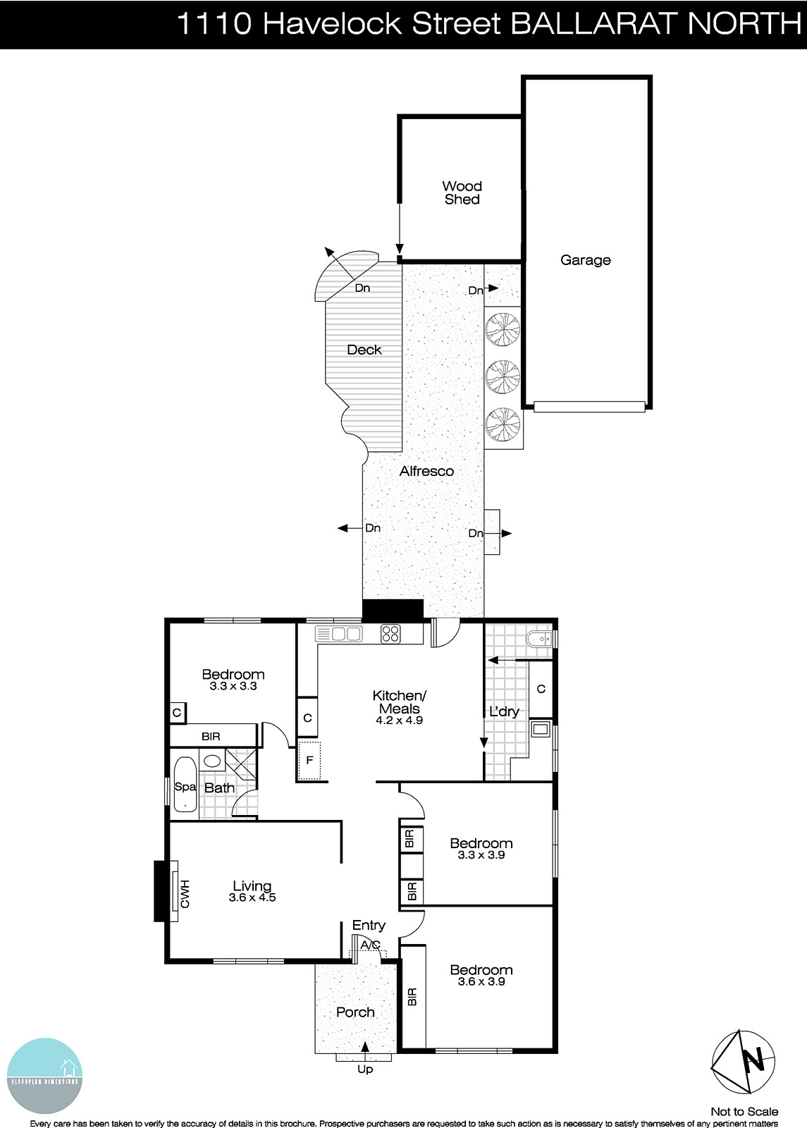 1110 Havelock Street, Ballarat North VIC 3350 - Floorplan