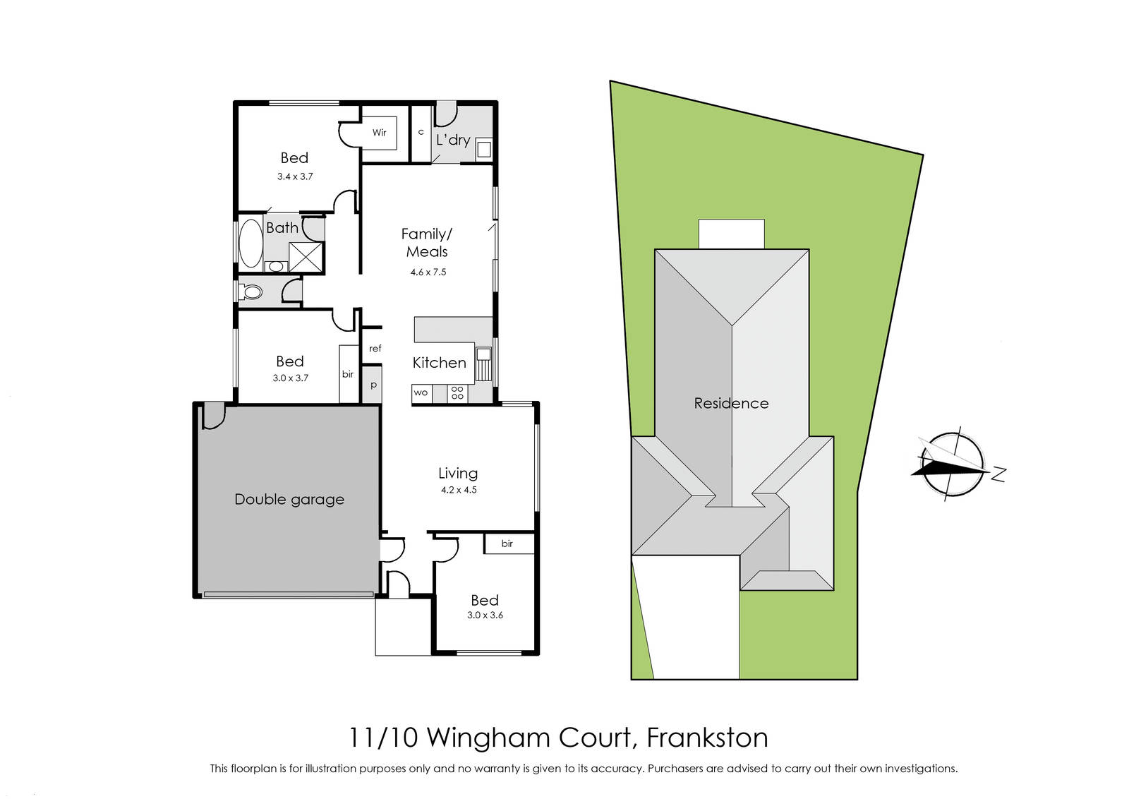 11/10 Wingham Court, Frankston, VIC