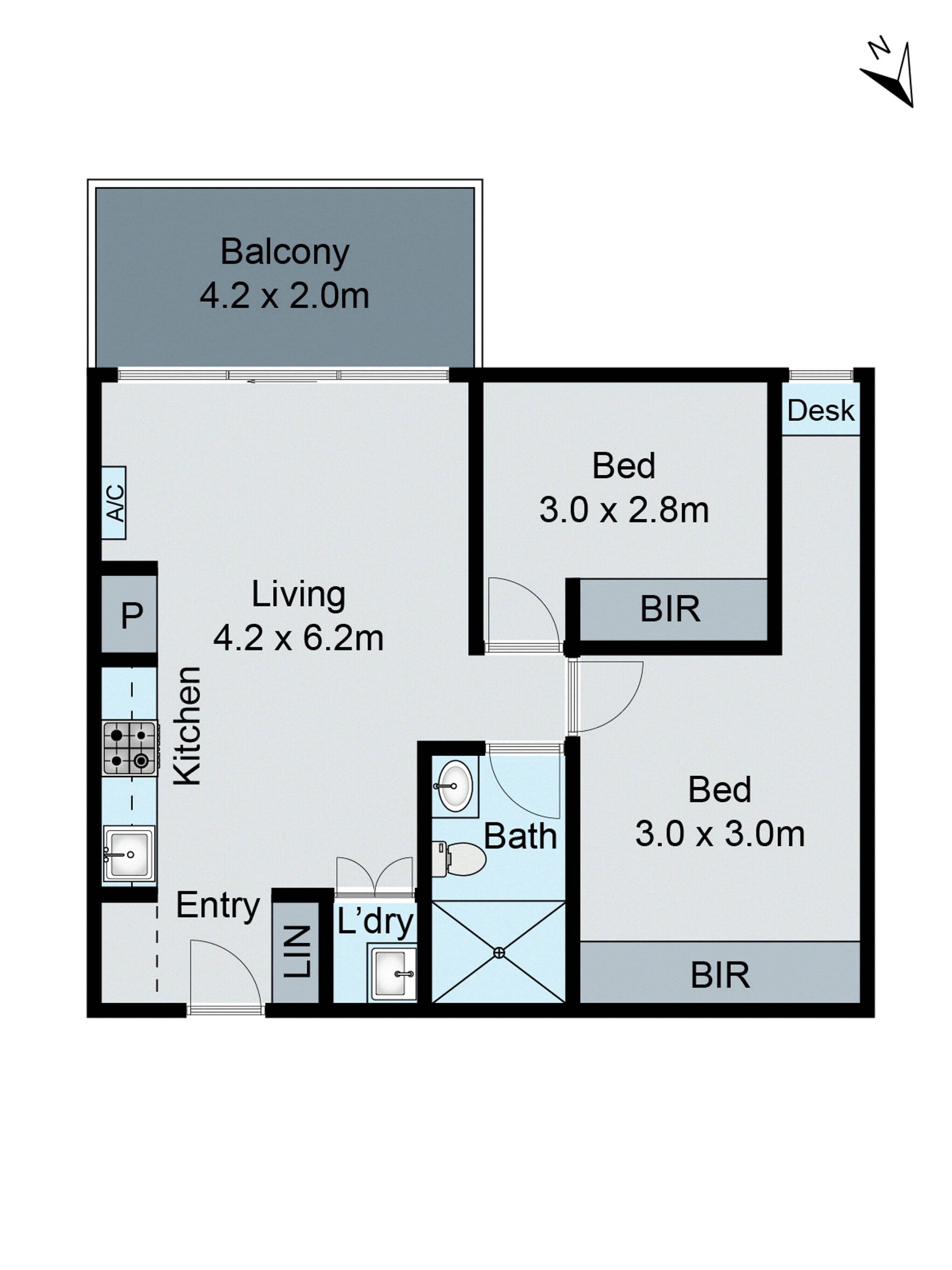 11/102 Colac Road, Highton VIC 3216 - Floorplan