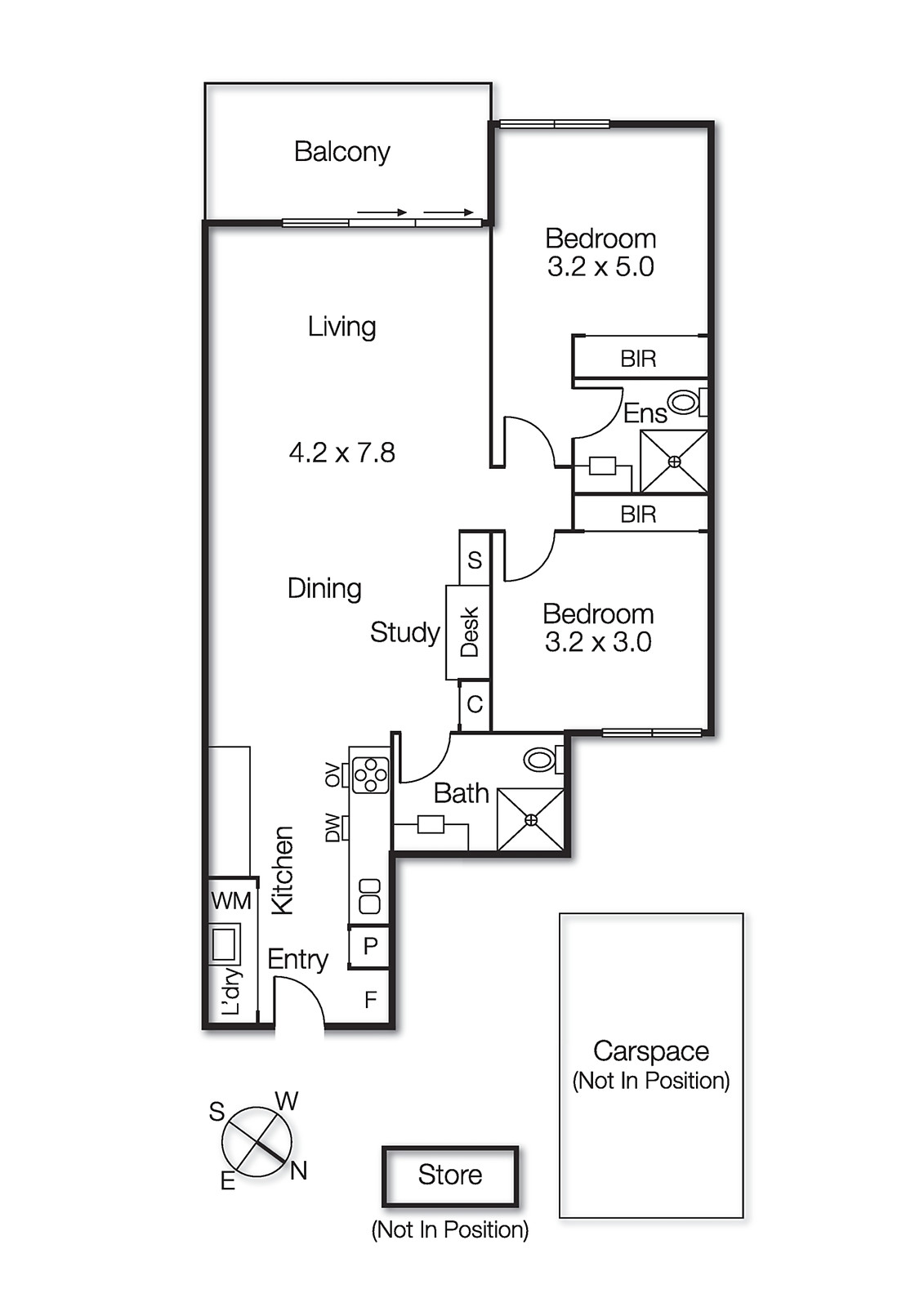 111/103 Bay Street, Brighton VIC 3186 - Floorplan