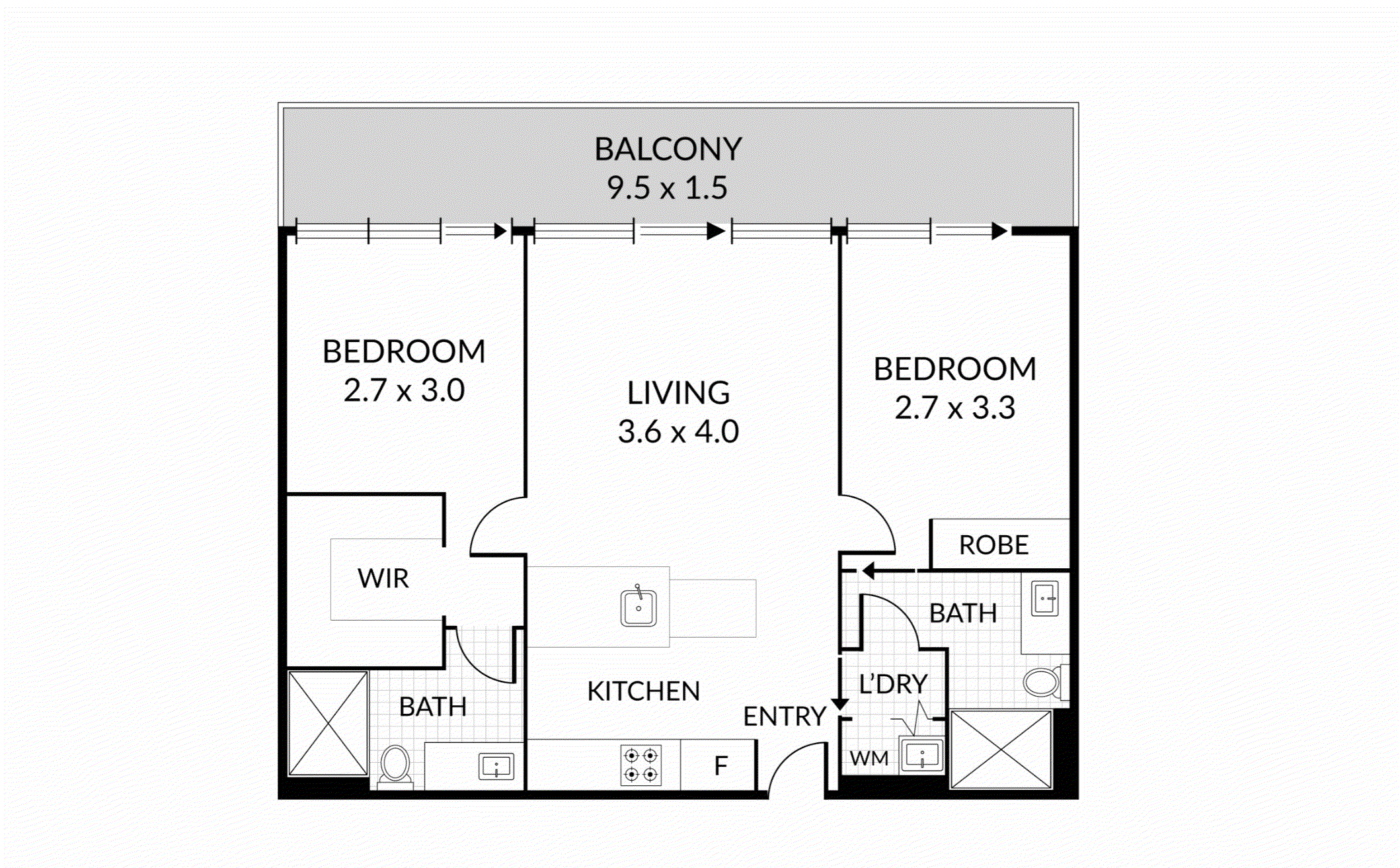111/125 Francis Street, Yarraville VIC 3013 - Floorplan