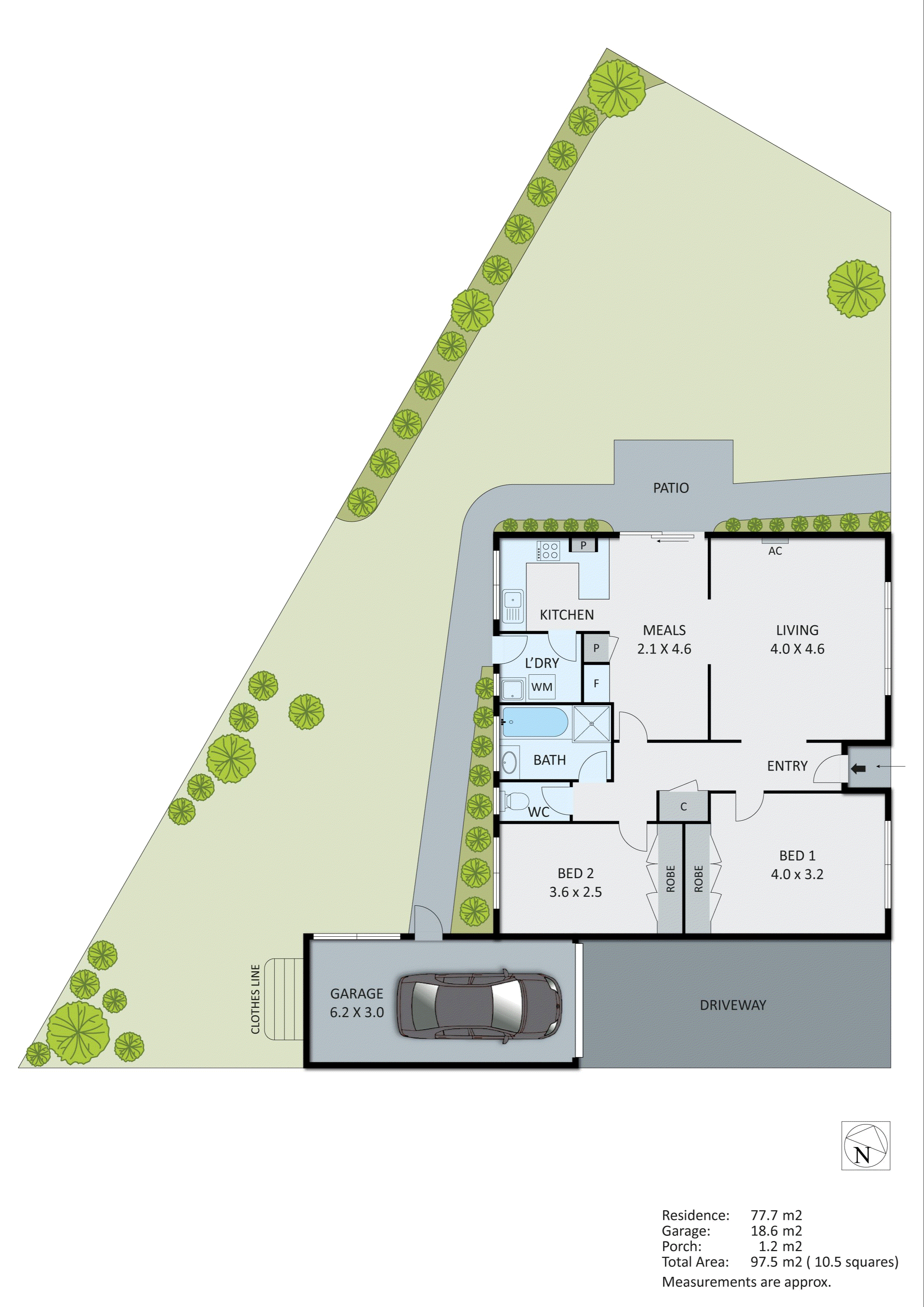 1/112-114 Centre Dandenong Road, Dingley Village VIC 3172 - Floorplan