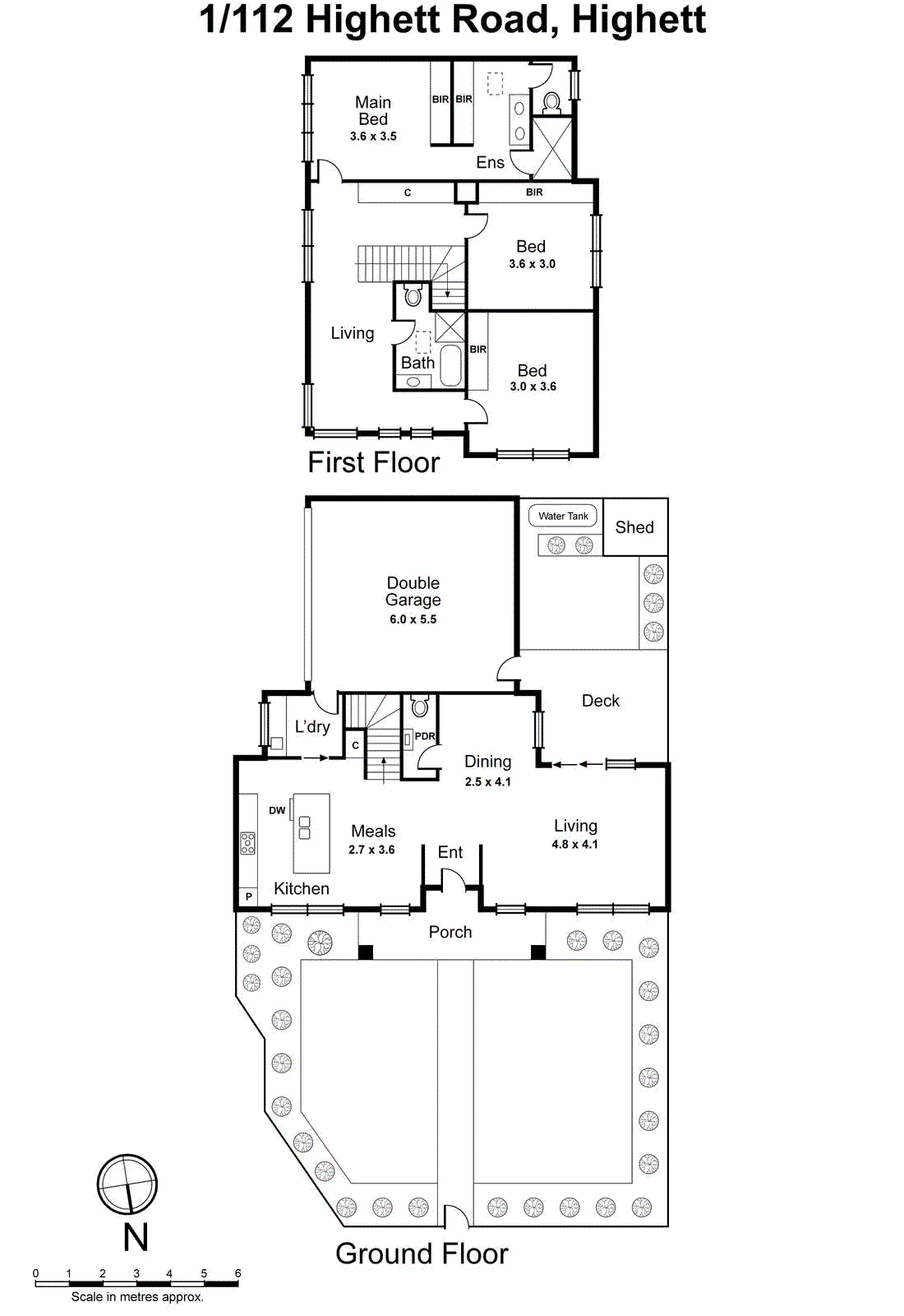 1/112 Highett Road, Highett VIC 3190 - Floorplan