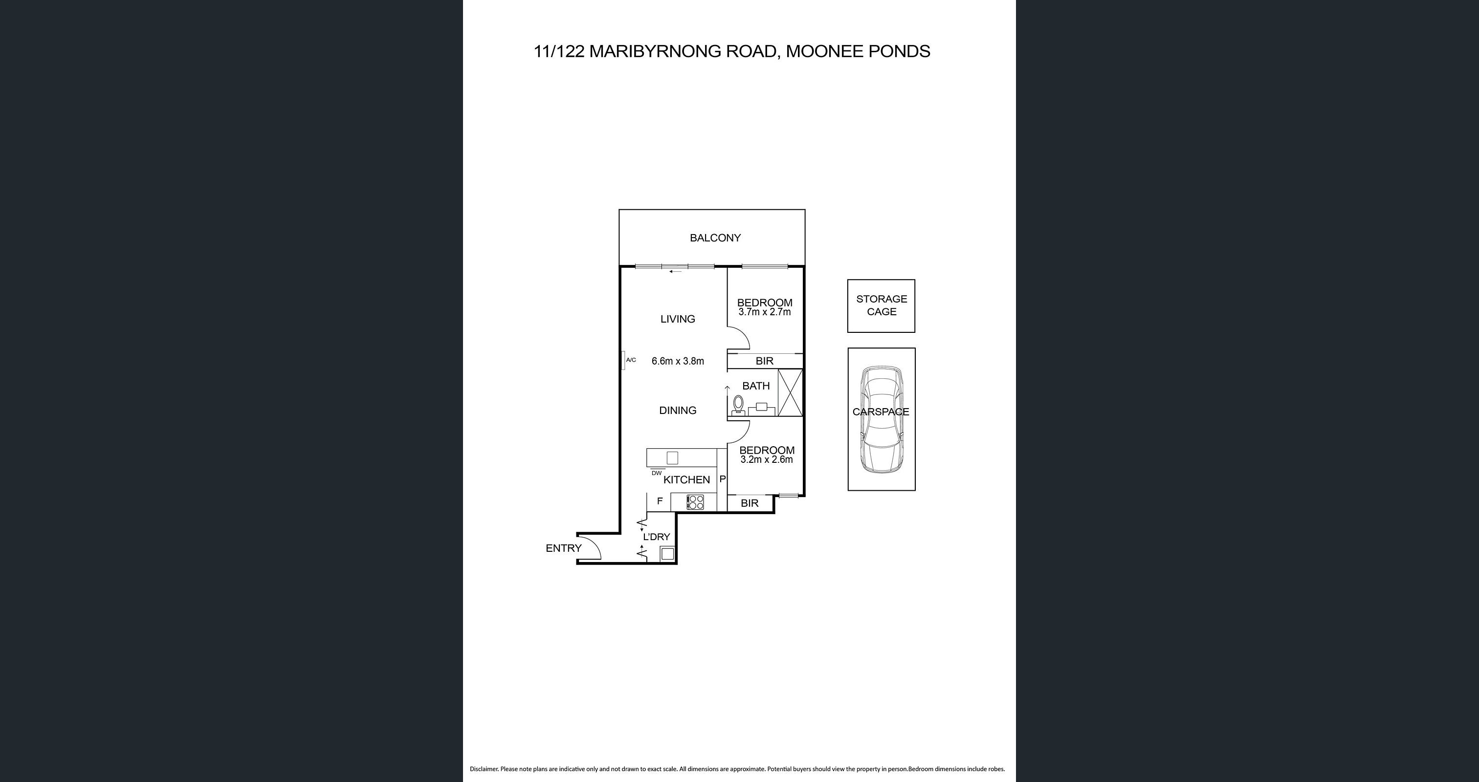 11/122 Maribyrnong Road, Moonee Ponds VIC 3039 - Floorplan