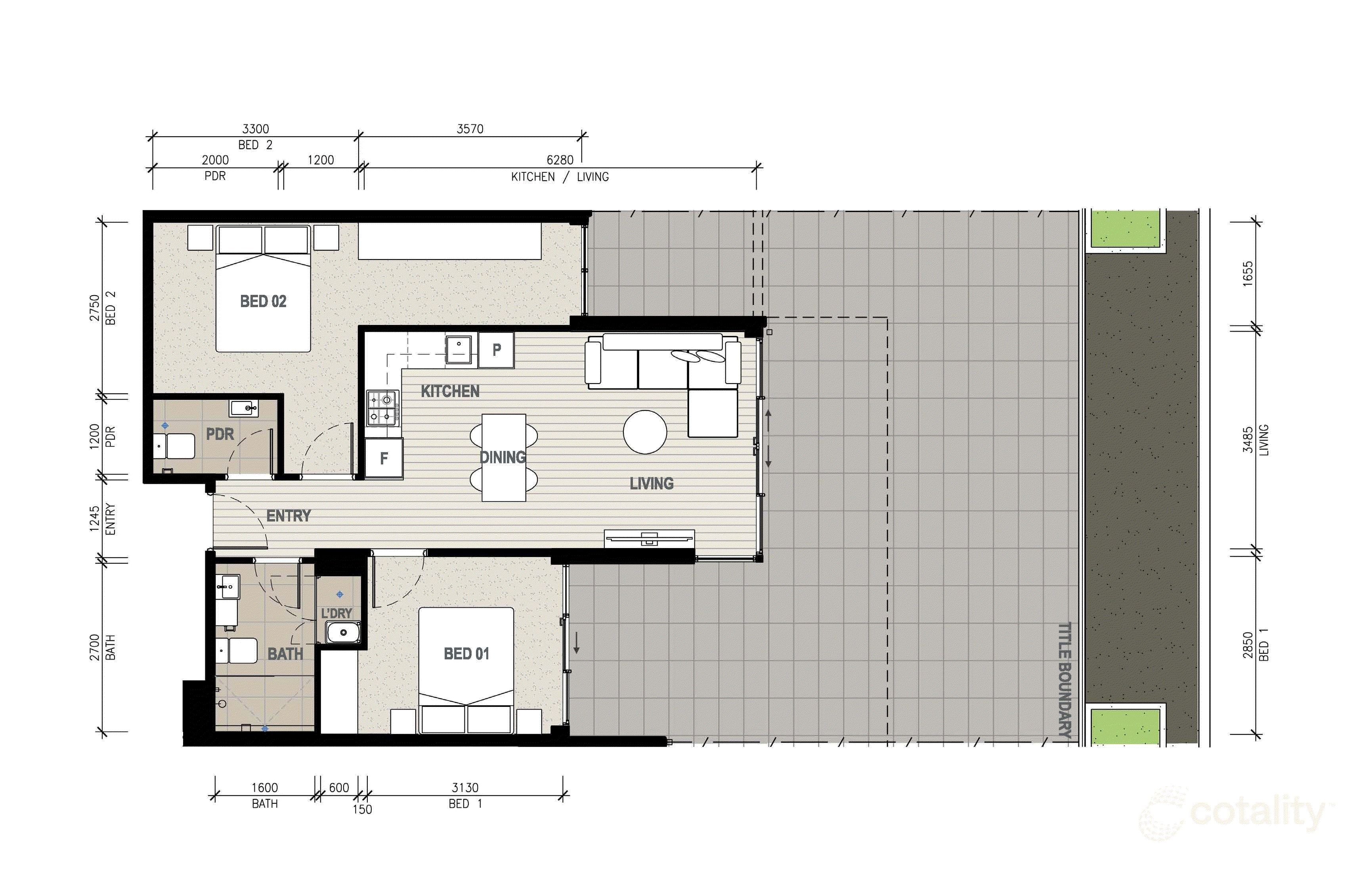 111/220 Bay Road, Sandringham VIC 3191 - Floorplan
