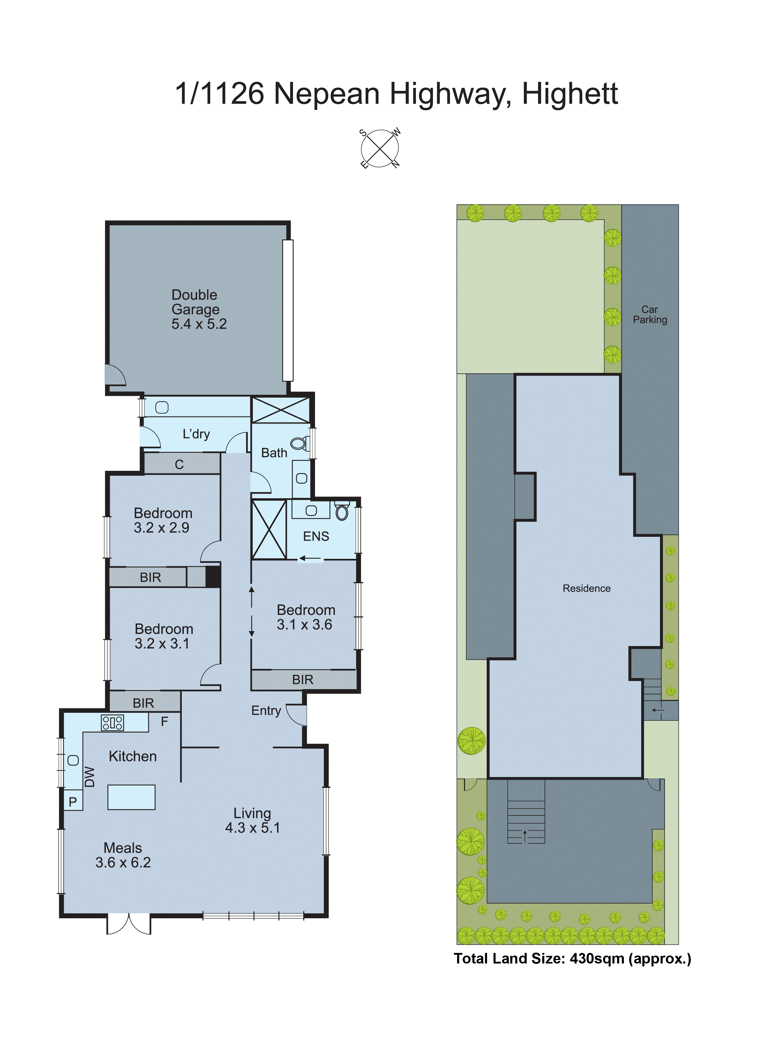 1/1126 Nepean Highway, Highett VIC 3190 - Floorplan