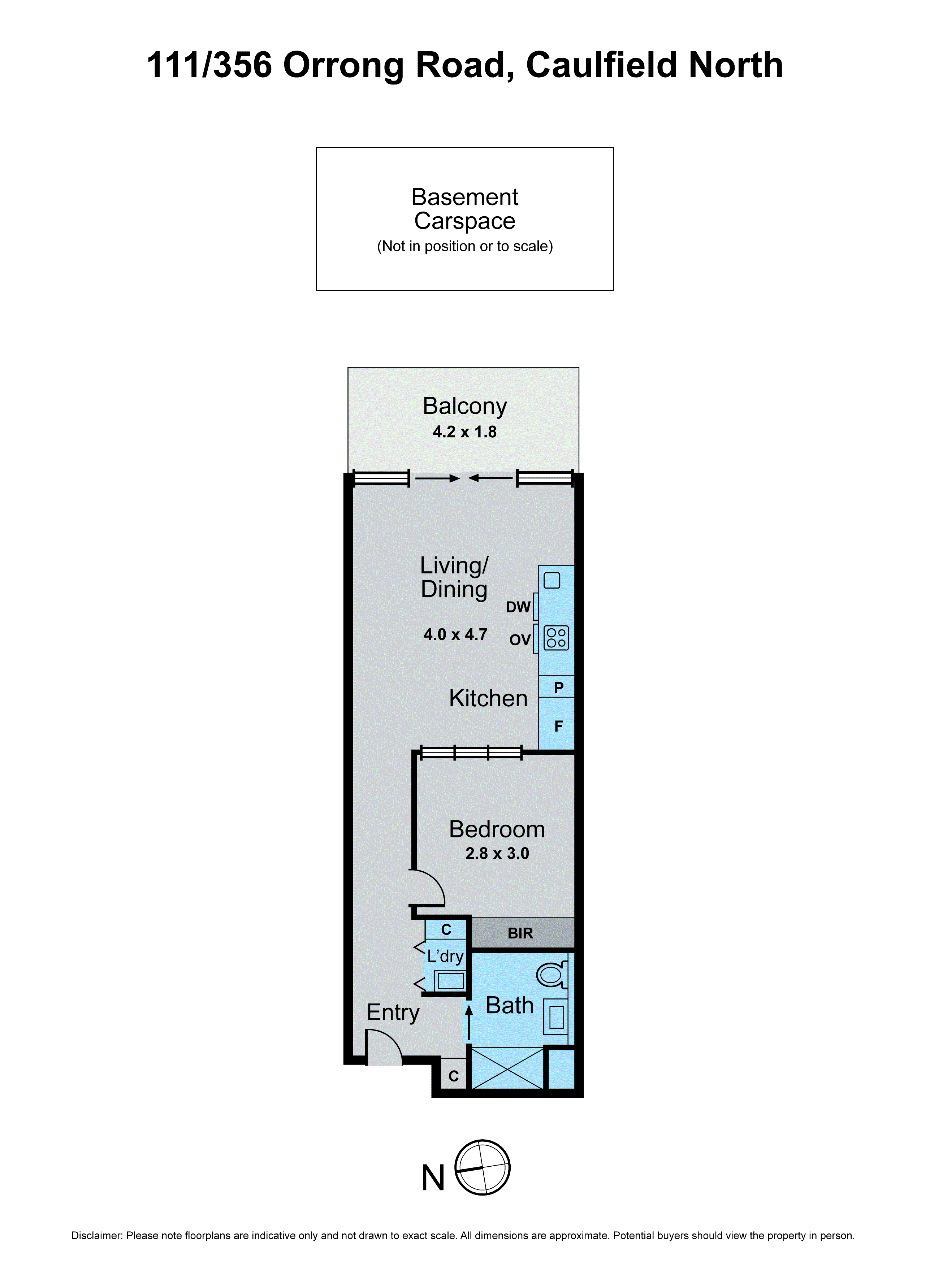 111/356 Orrong Road, Caulfield North VIC 3161 - Floorplan