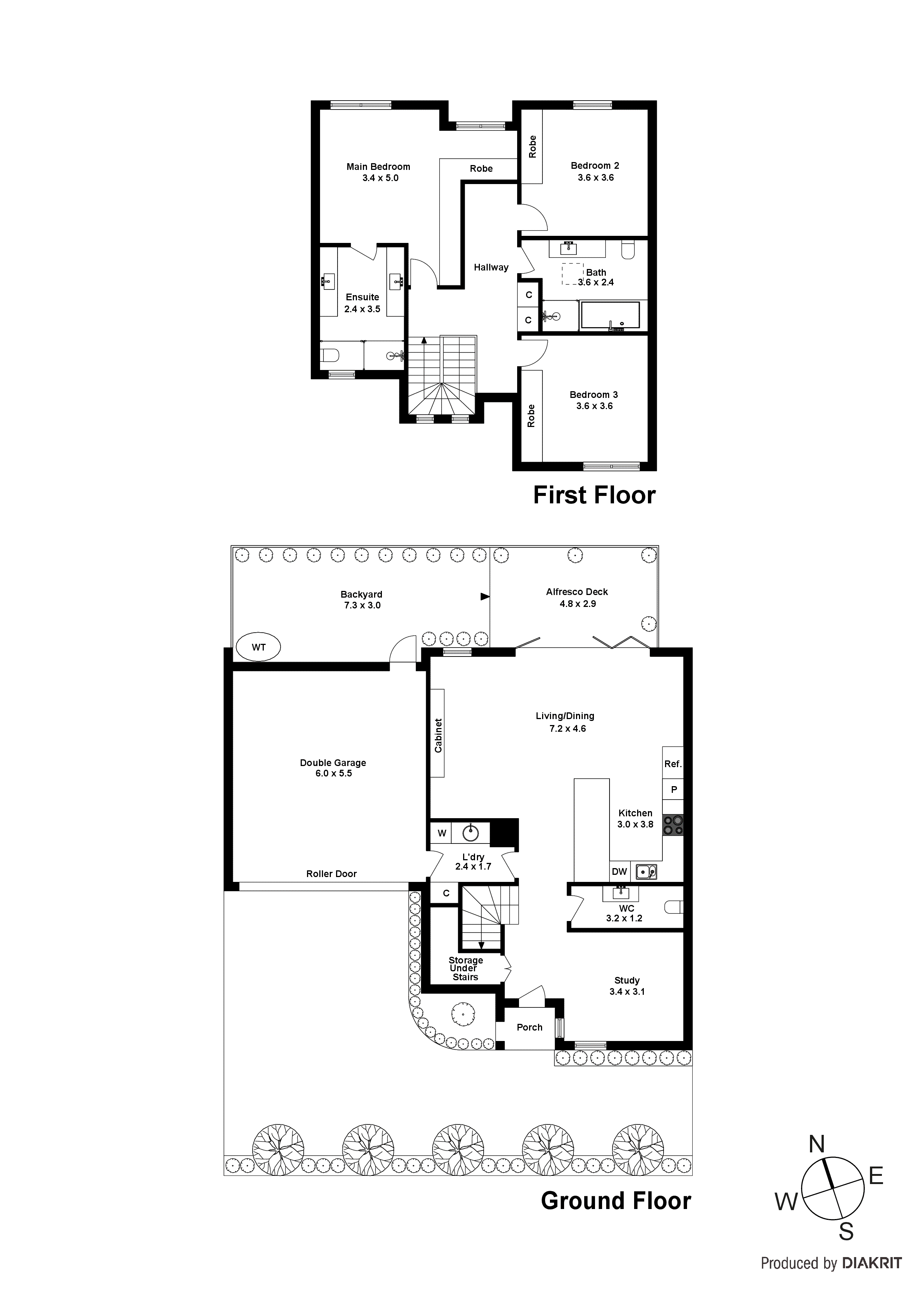 1/113a Spring Road, Hampton East VIC 3188 - Floorplan