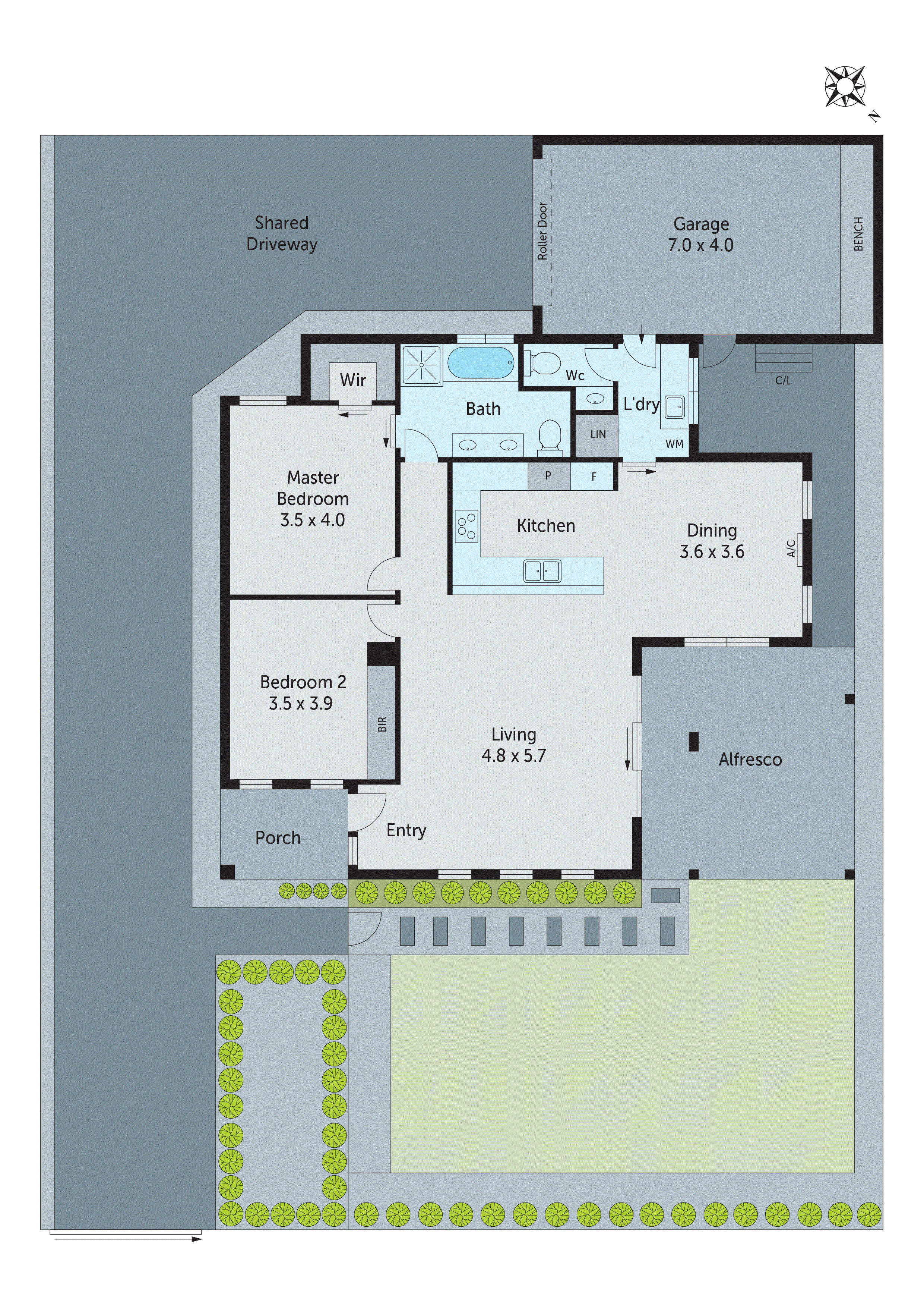 1/114 Ormond Road, East Geelong VIC 3219 - Floorplan