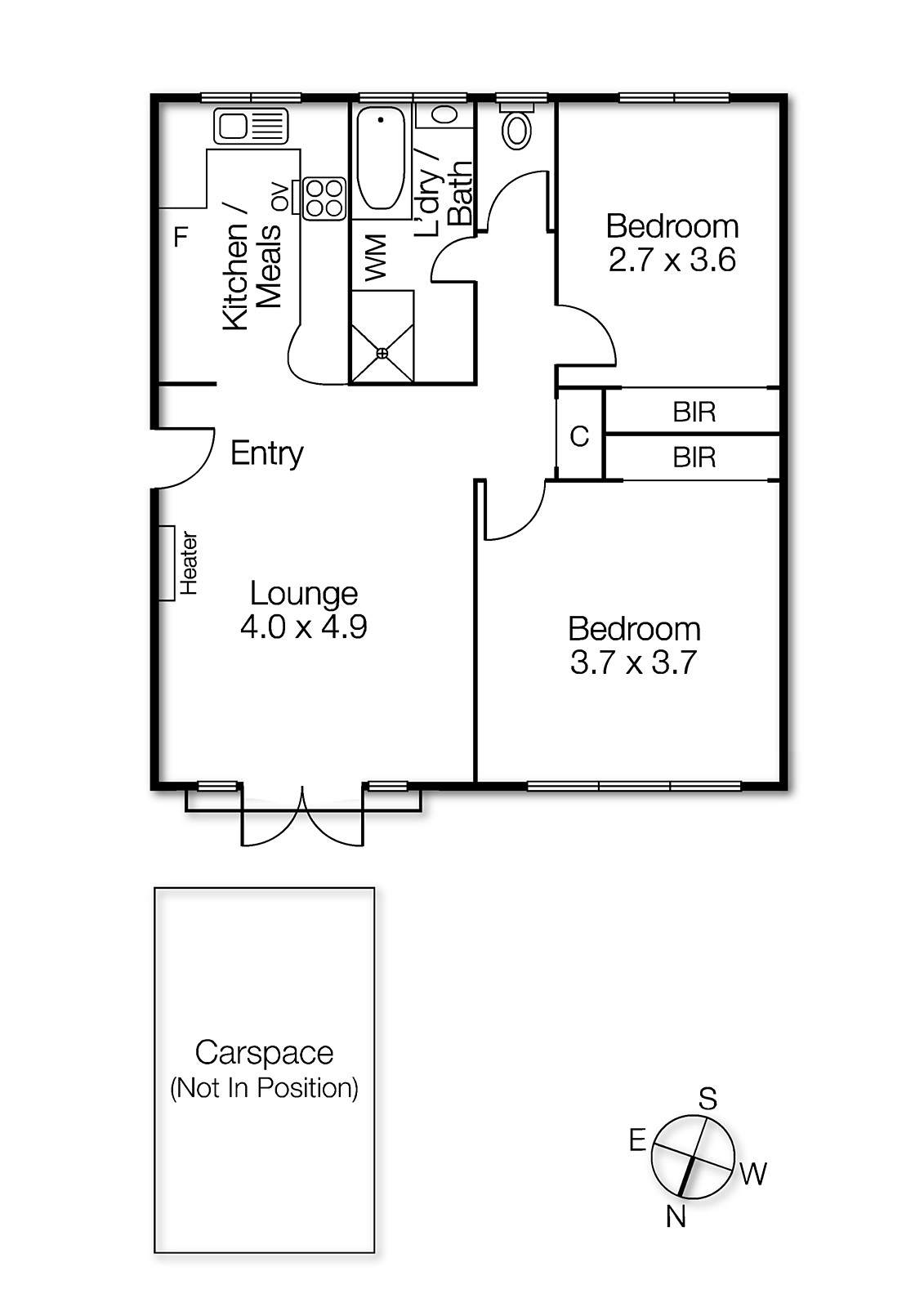 11/144 Brighton Road, Ripponlea VIC 3185 - Floorplan