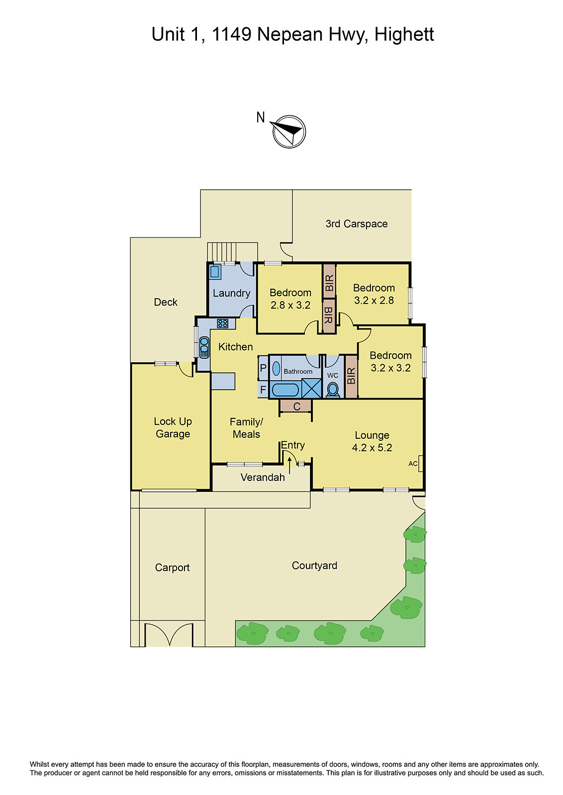 1/1149 Nepean Highway, Highett VIC 3190 - Floorplan