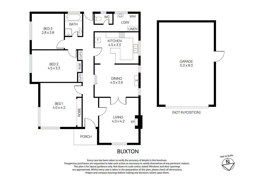 1115 Gregory Street, Lake Wendouree VIC 3350 - Floorplan