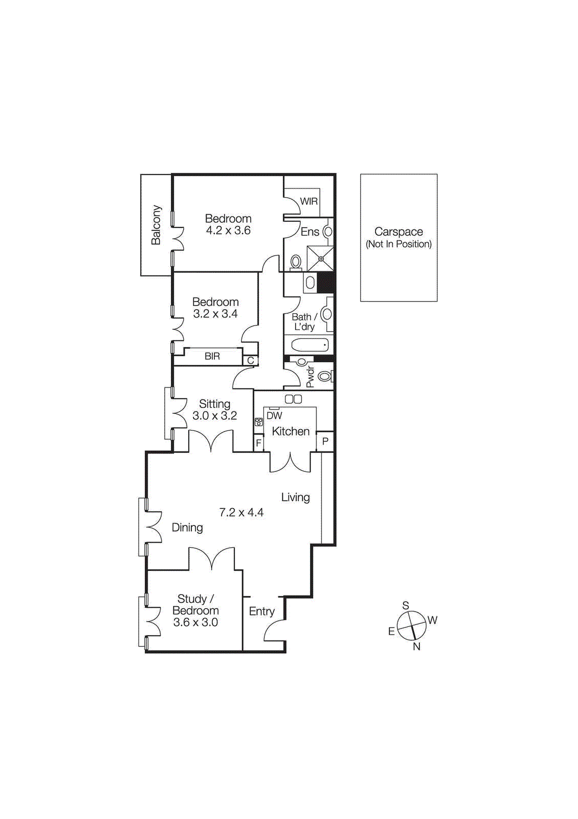 11/151 Canterbury Road, Toorak VIC 3142 - Floorplan