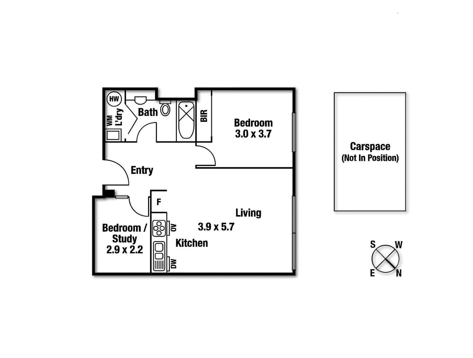 1115/610 St Kilda Road, Melbourne VIC 3004 - Floorplan