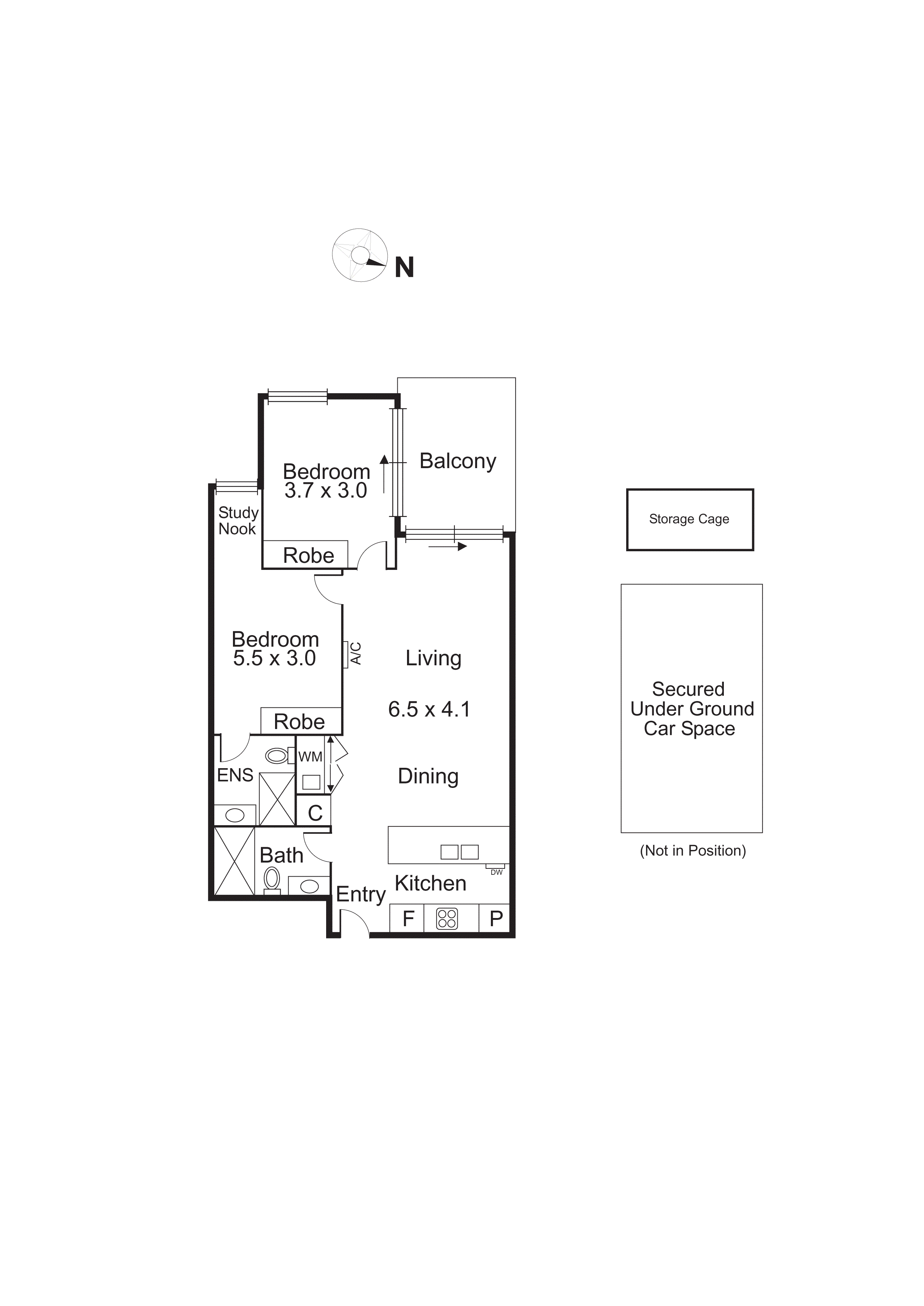 111/6-8 Blair Street, Bentleigh VIC 3204 - Floorplan