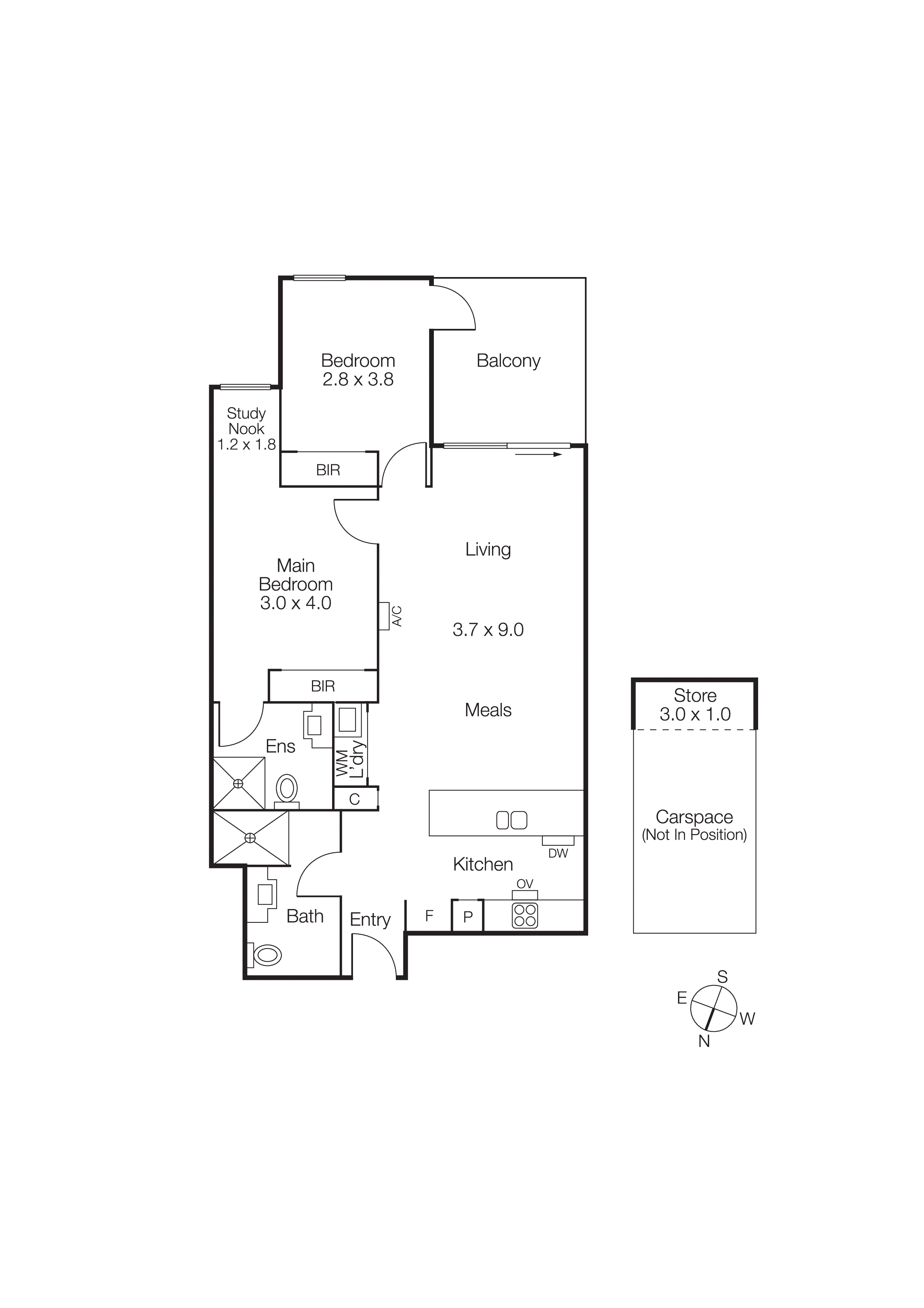 111/6 Dart Street, Highett VIC 3190 - Floorplan