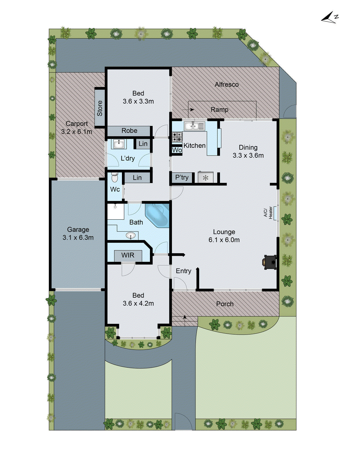 1/116 Nicholas Street, Newtown VIC 3220 - Floorplan