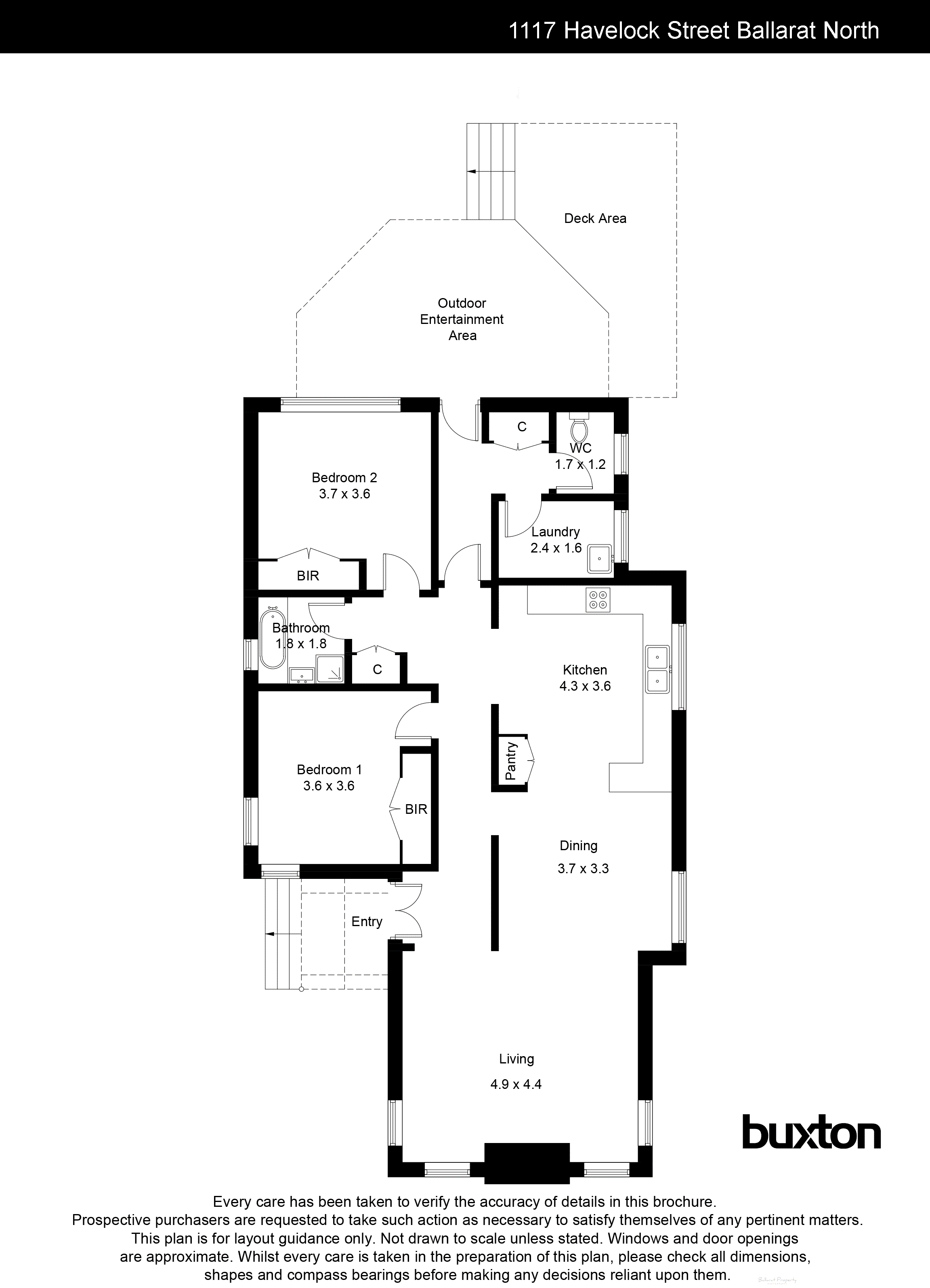 1117 Havelock Street, Ballarat North VIC 3350 - Floorplan