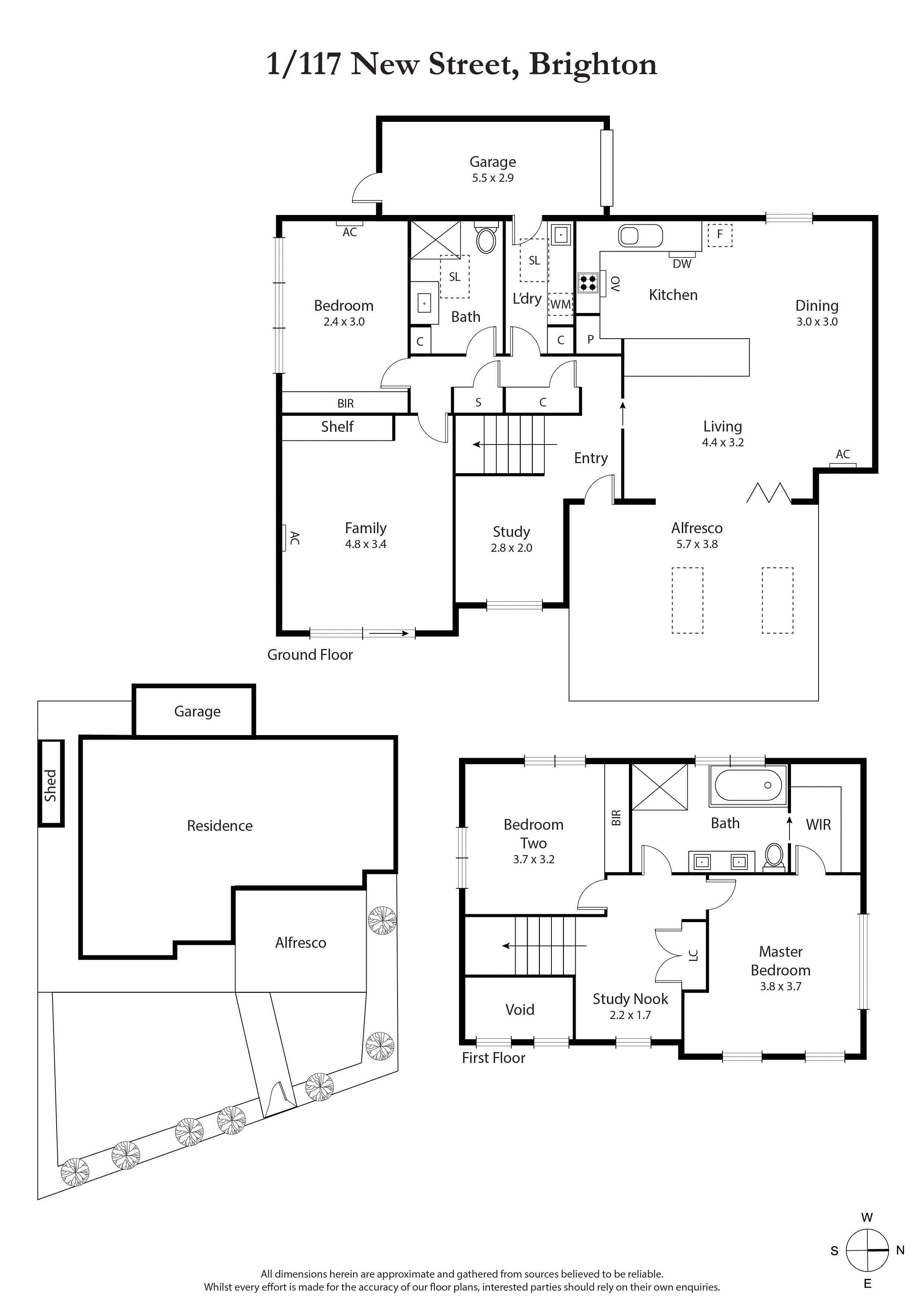 1/117 New Street, BRIGHTON VIC 3186 - Floorplan