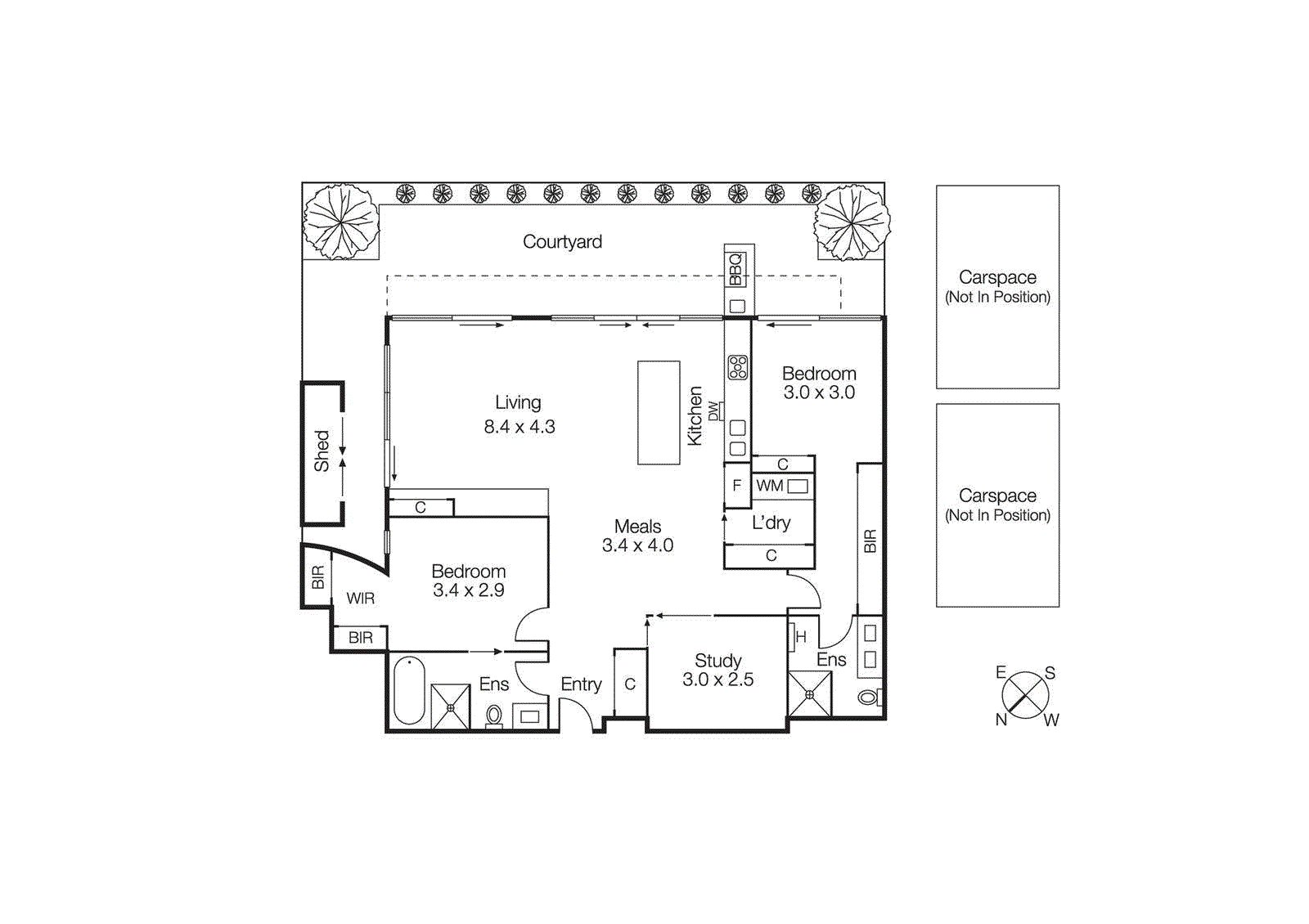 11/171 Church Street, Brighton VIC 3186 - Floorplan