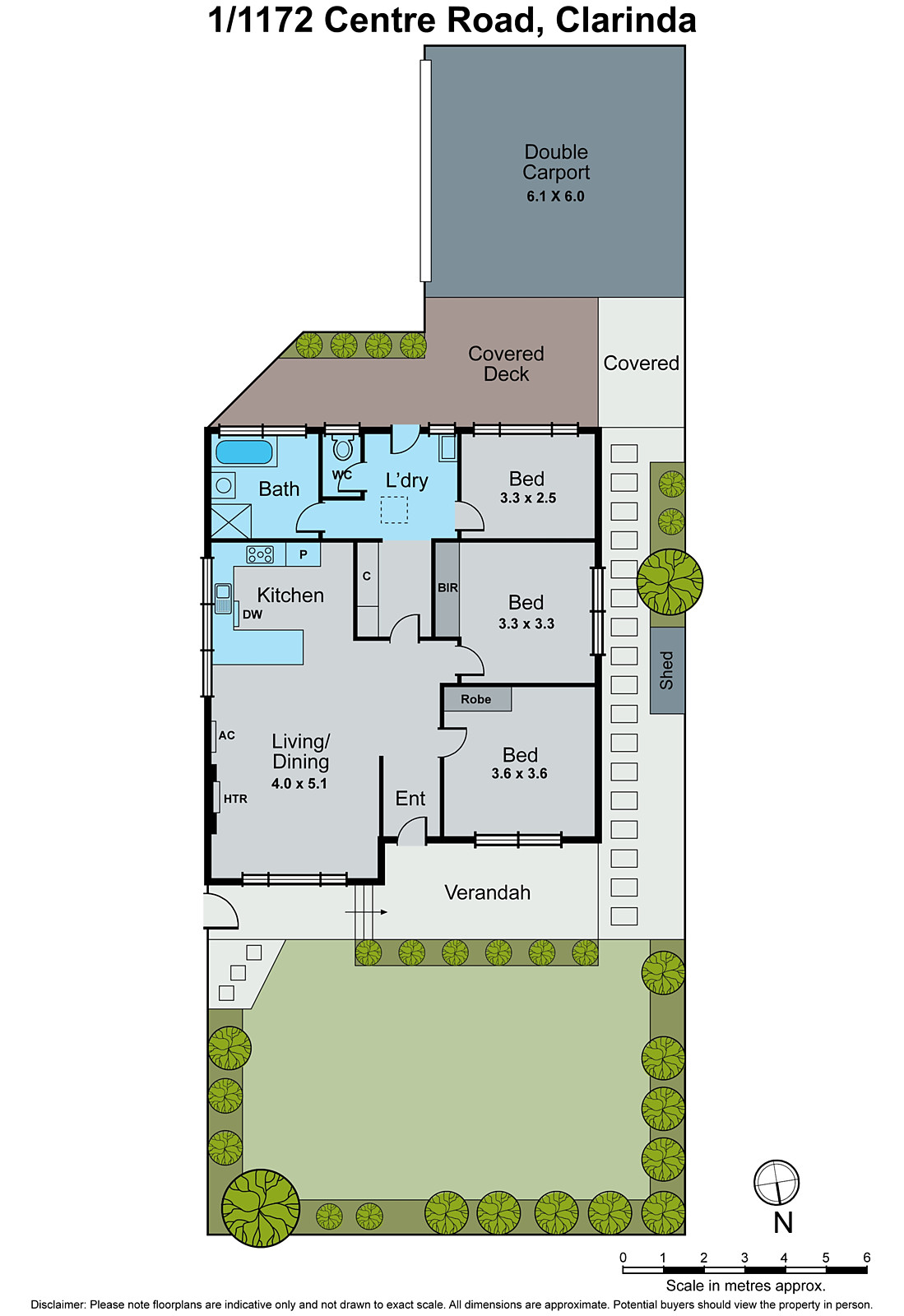 1/1172 Centre Road, Clarinda VIC 3169 - Floorplan