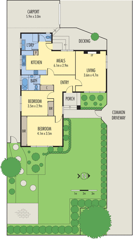 1/119 Station Street, Burwood VIC 3125 - Floorplan