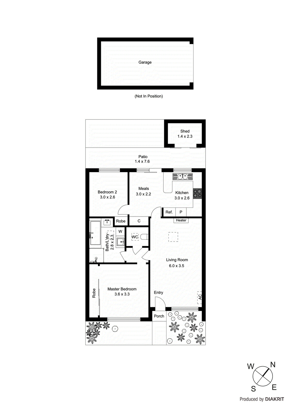 11/2-12 Baxter Avenue, Chelsea VIC 3196 - Floorplan