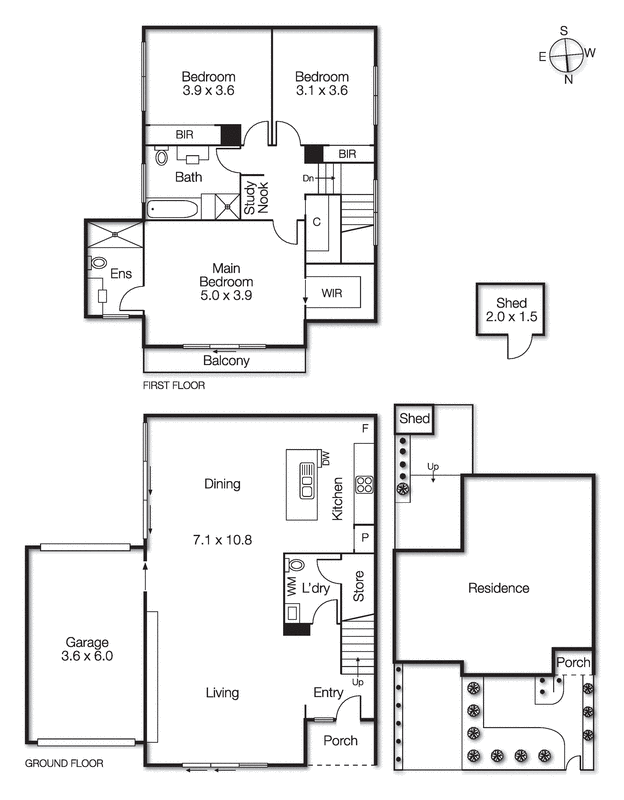11/2-4 Faulkner Street, Bentleigh VIC 3204 - Floorplan