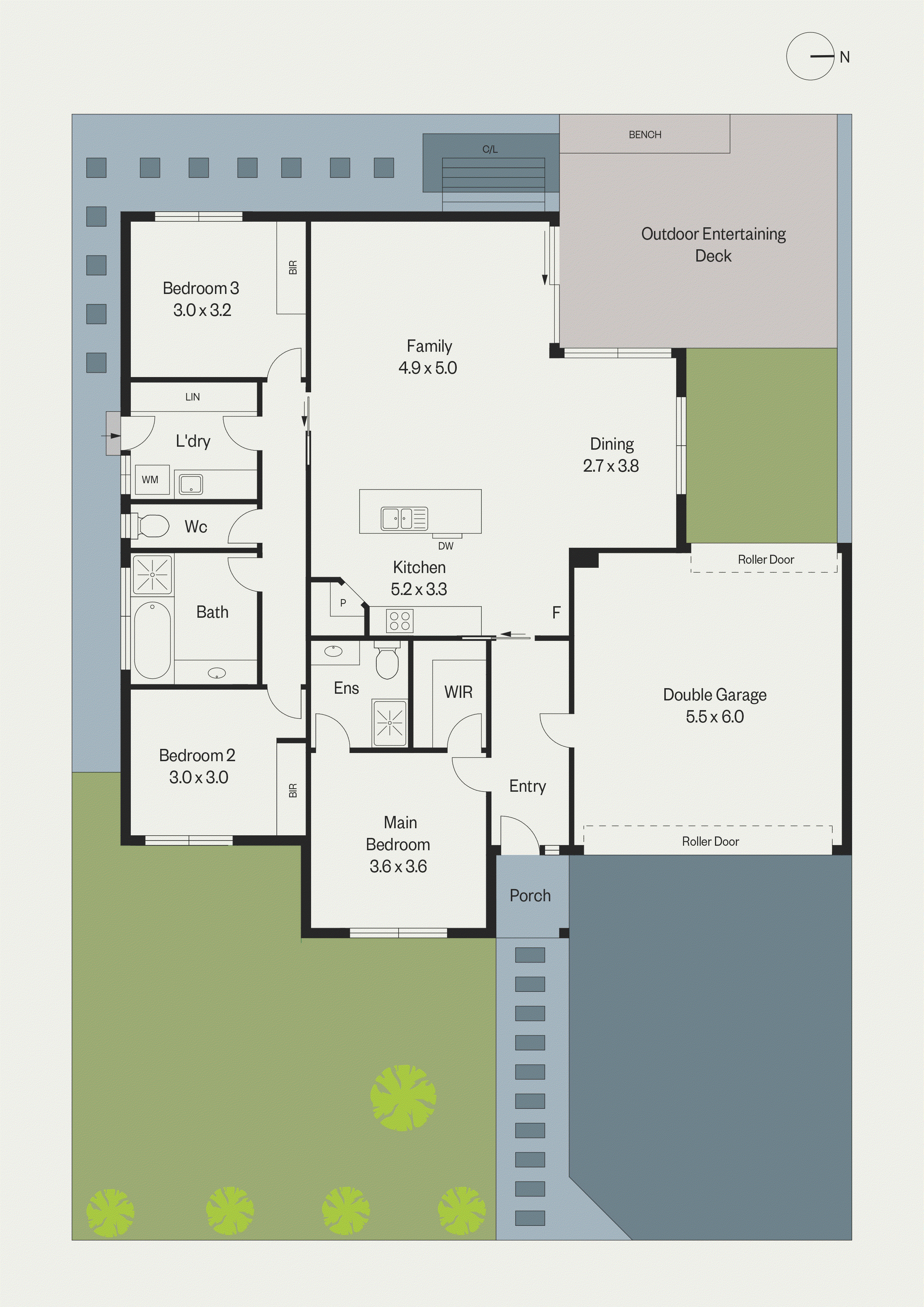 1/12 Alkoomi Avenue, Hamlyn Heights VIC 3215 - Floorplan