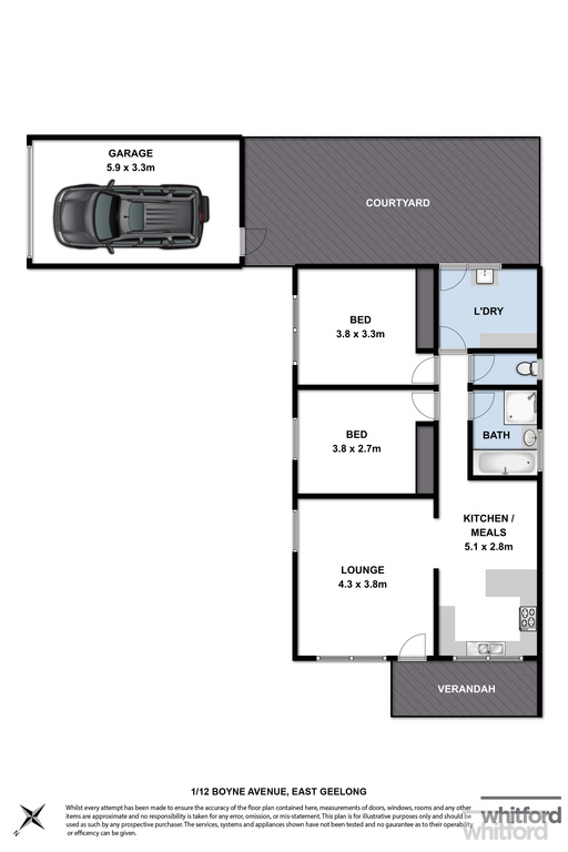 1/12 Boyne Avenue, East Geelong