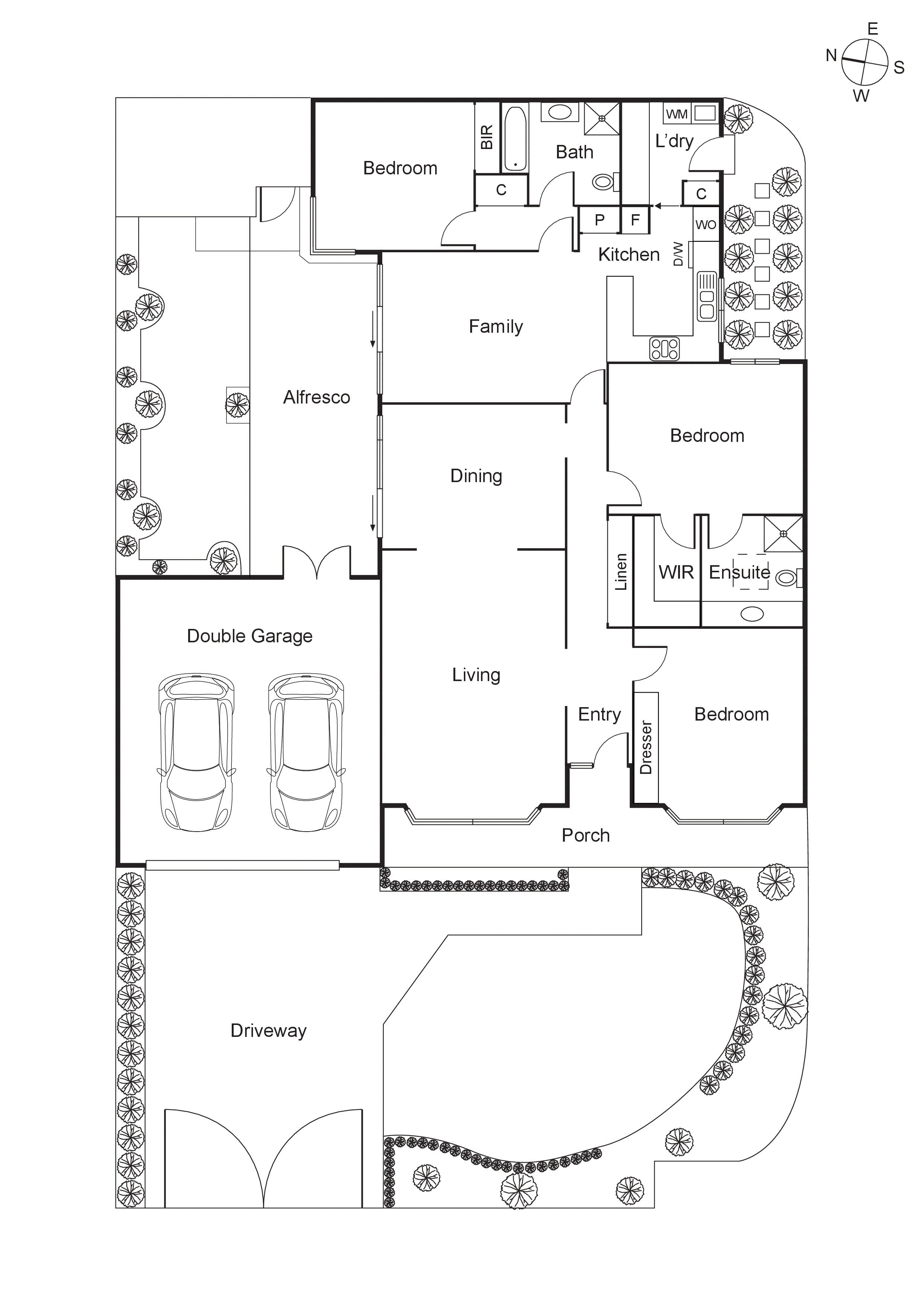 1/12 Brickwood Street, Brighton VIC 3186 - Floorplan