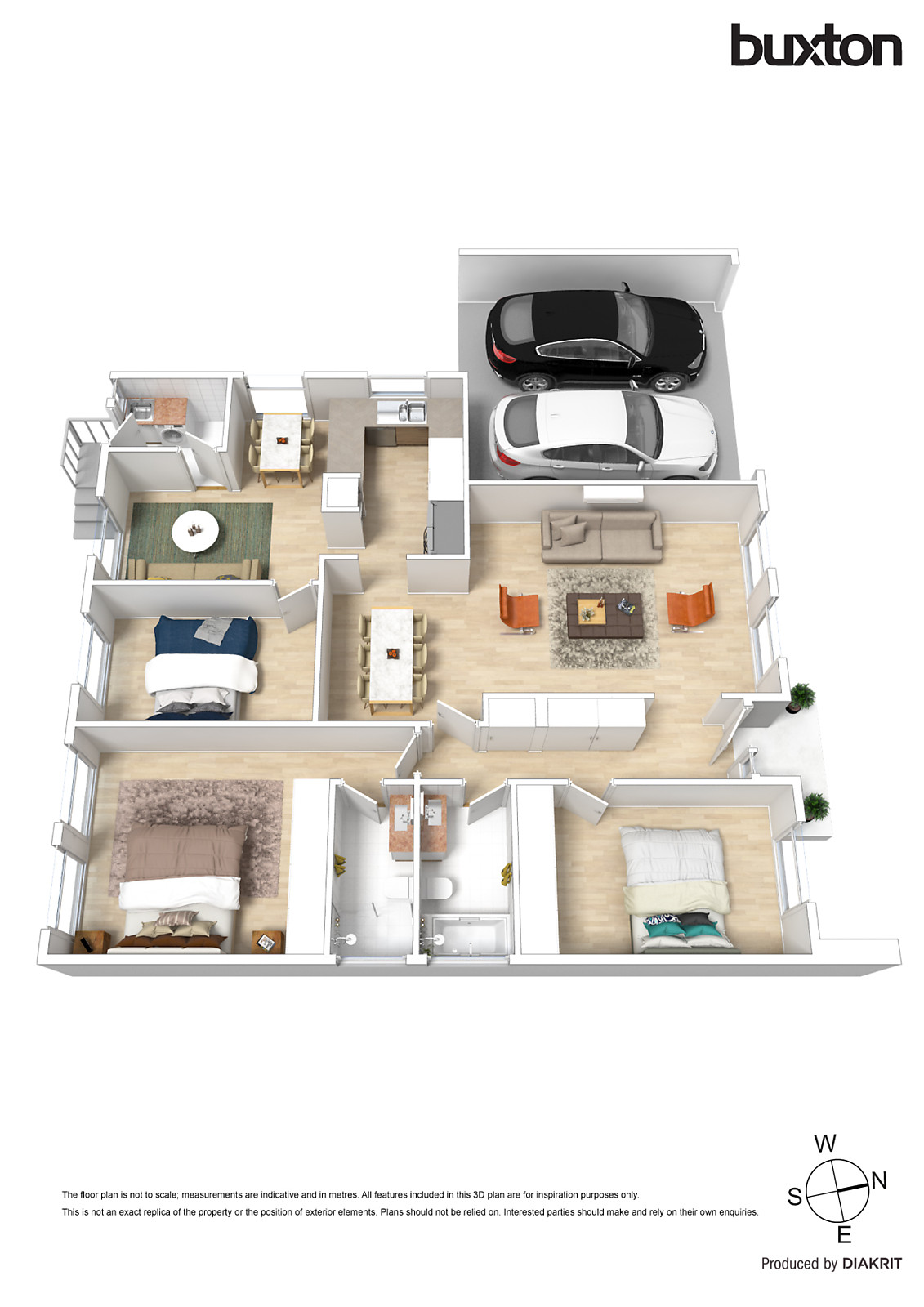 1/12 Camperdown Street, Brighton East VIC 3187 - Floorplan