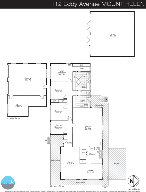 112 Eddy Avenue, Mount Helen VIC 3350 - Floorplan