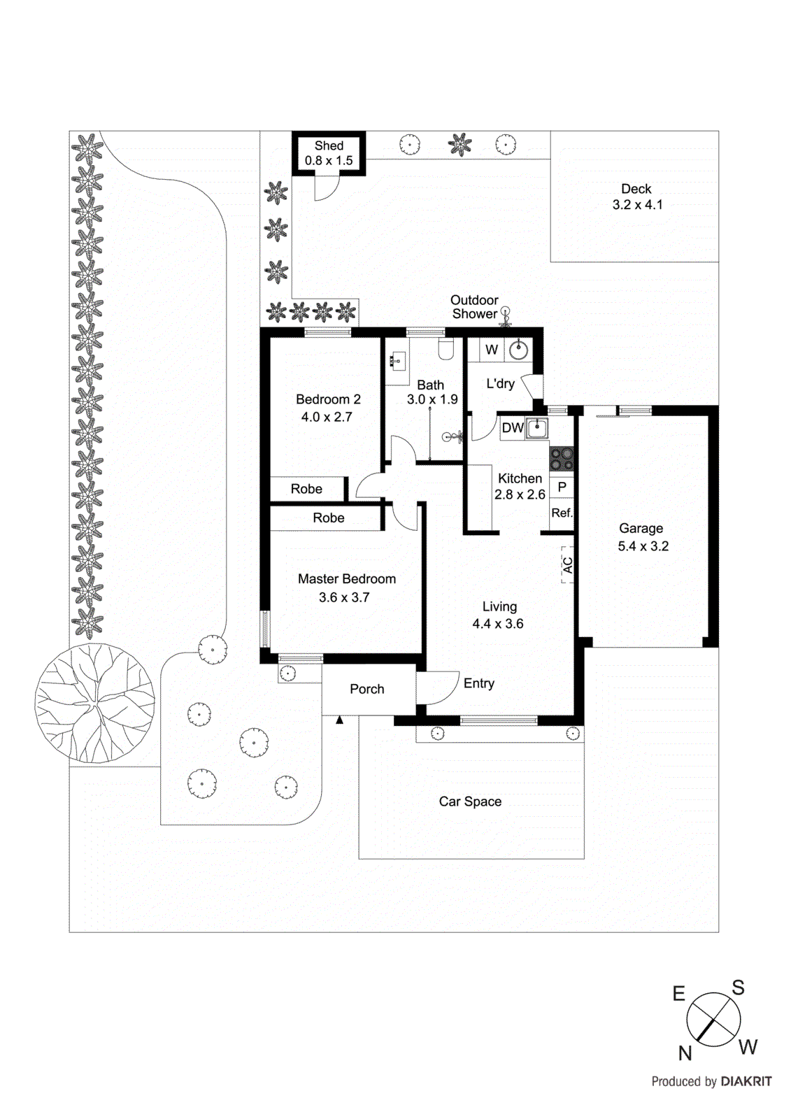 1/12 Fowler Street, Bonbeach VIC 3196 - Floorplan
