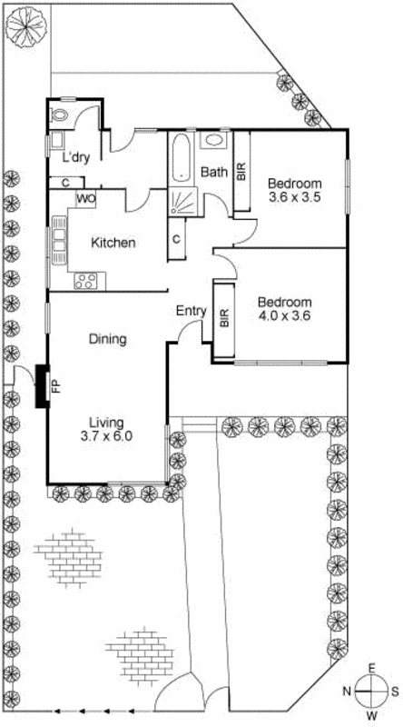 1/12 Gilmour Road, Bentleigh VIC 3204 - Floorplan