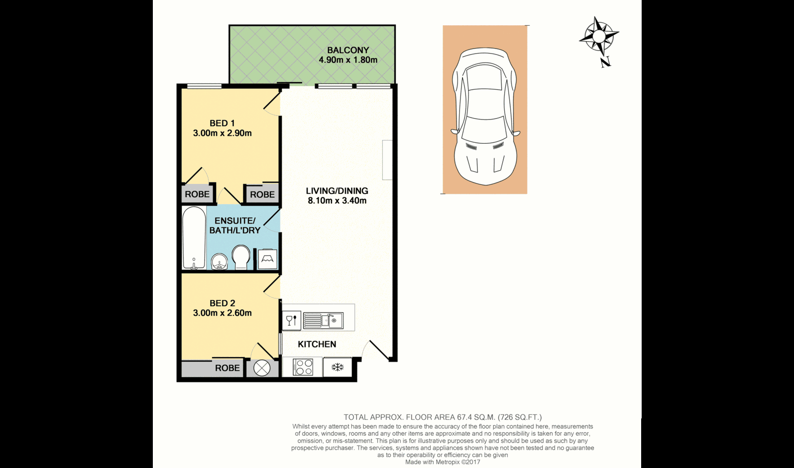 11/2 Greenfield Drive, Clayton VIC 3168 - Floorplan