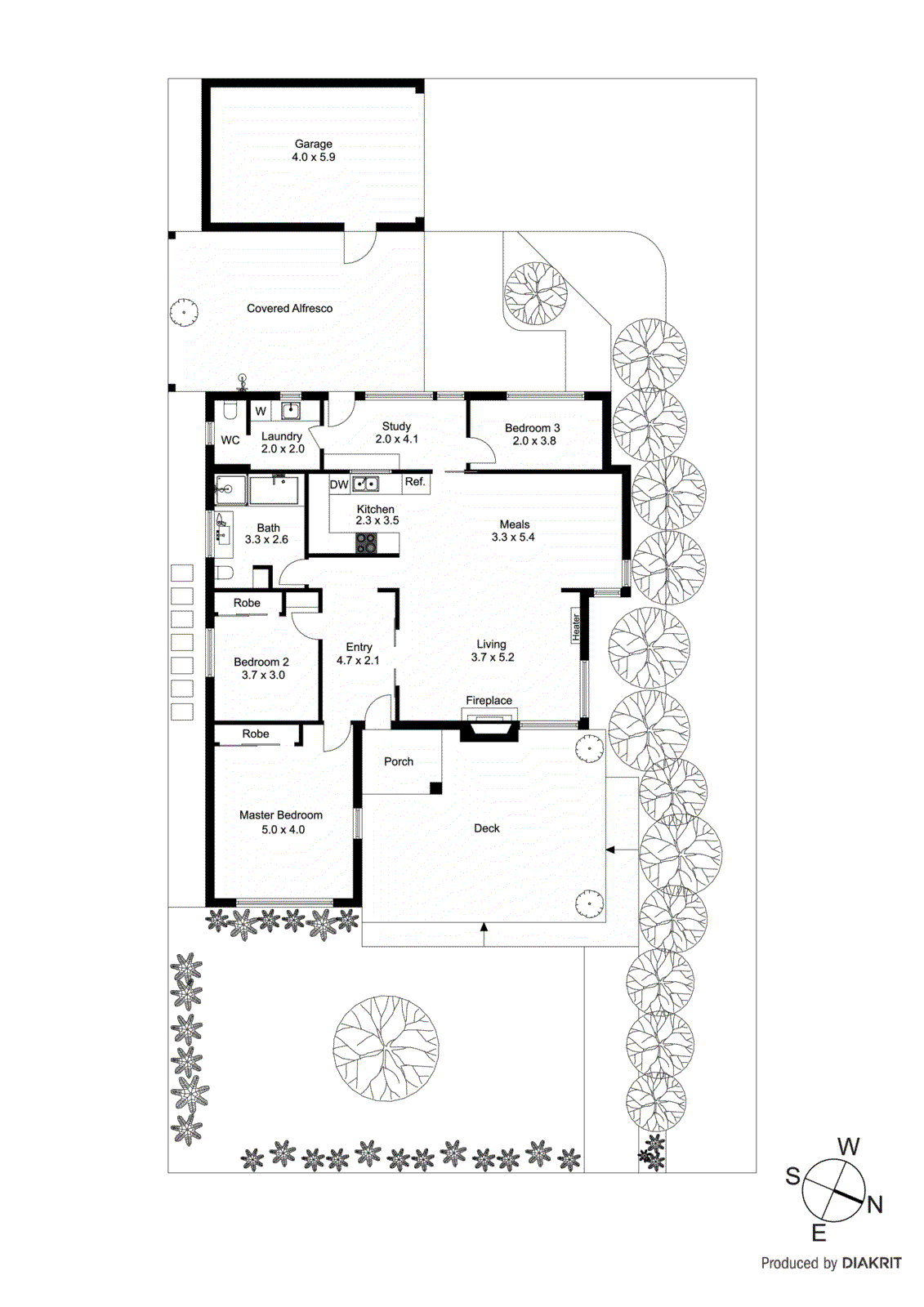 1/12 Haig Avenue, Edithvale VIC 3196 - Floorplan